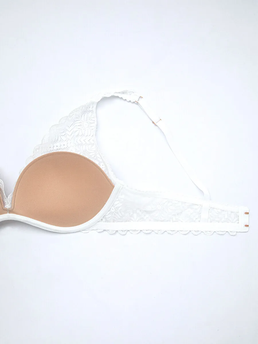 SABINA Mad Moiselle Basic Lace Winter 23 Wired Bra - Cream SABINA Mad Moiselle Basic Lace Winter 23 Wired Bra - Cream