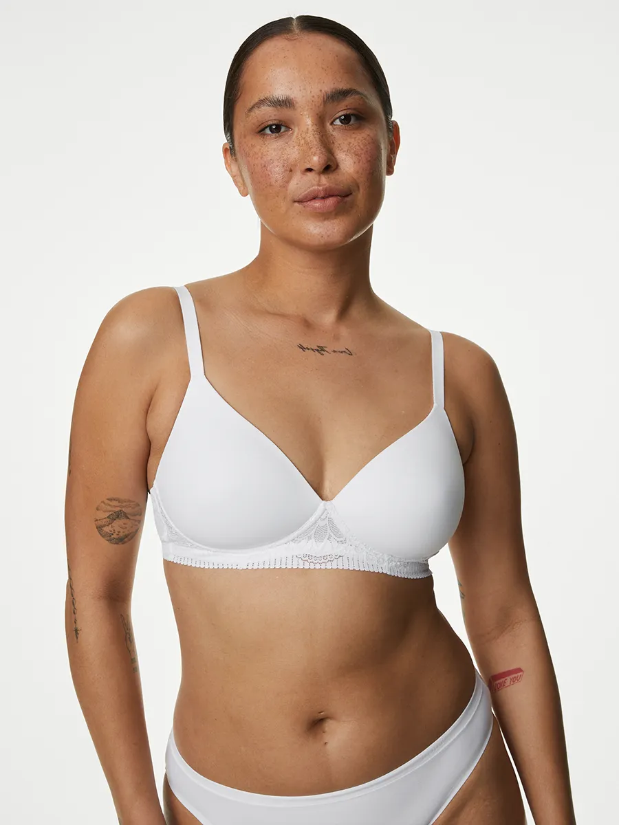MARKS & SPENCER Women Full Cup Bra Body Soft Non-Wired MARKS & SPENCER Women Full Cup Bra Body Soft Non-Wired