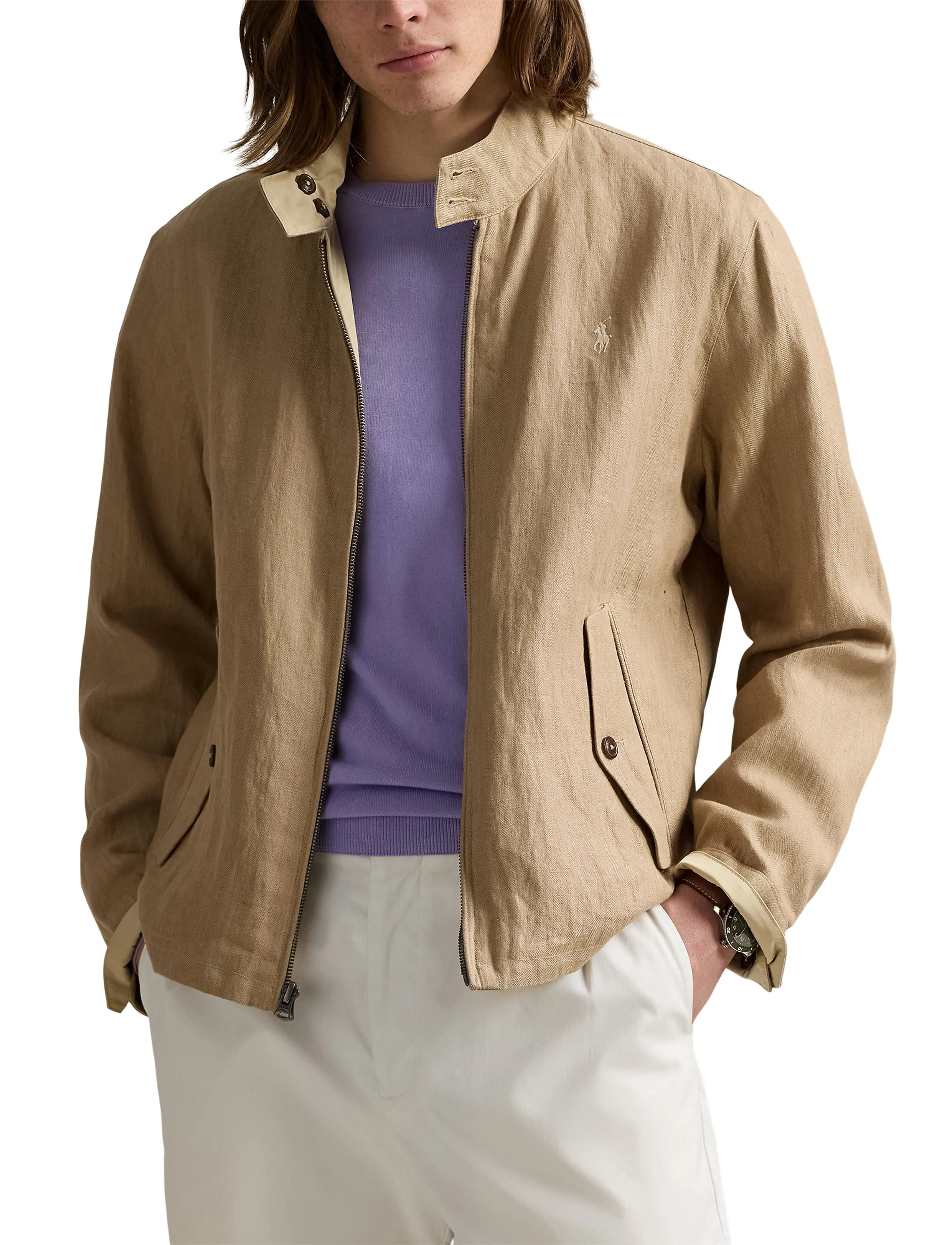 POLO RALPH LAUREN Jacket Men MNPOOTW15A20002 Beige POLO RALPH LAUREN Jacket Men MNPOOTW15A20002 Beige