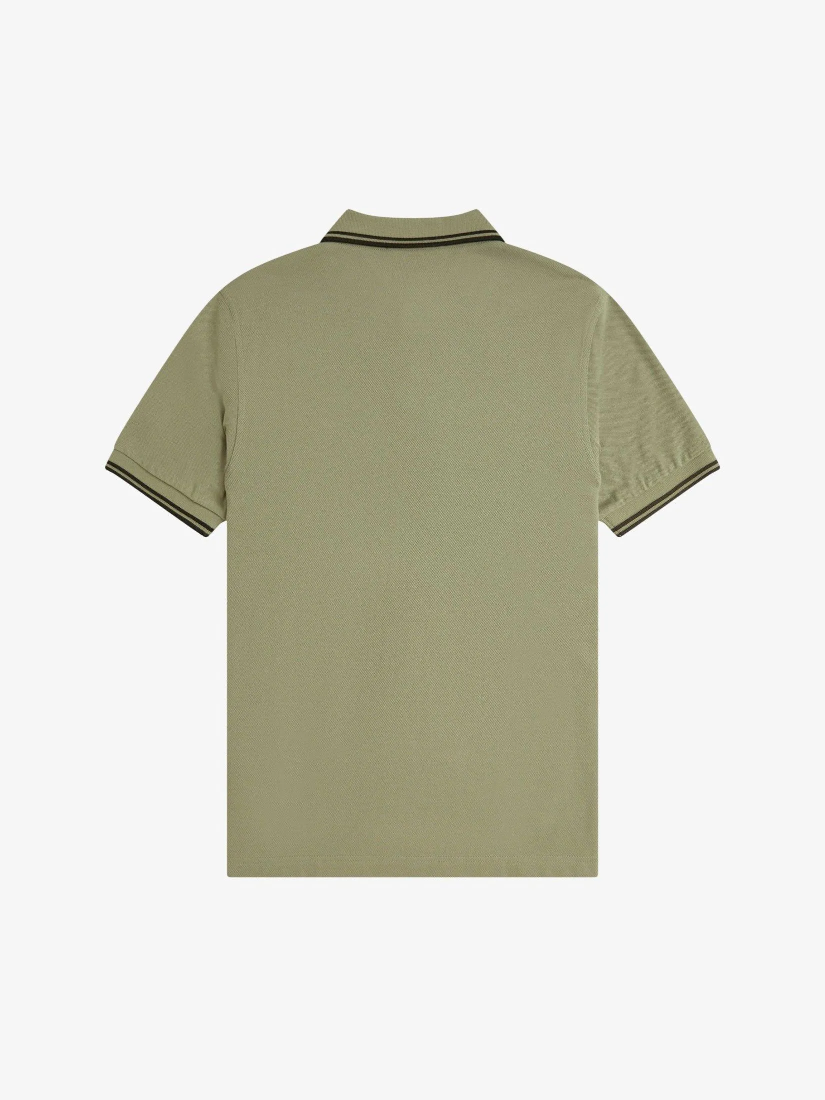Fred Perry Men TWIN TIPPED FRED PERRY SHIRT Green Fred Perry Men TWIN TIPPED FRED PERRY SHIRT Green
