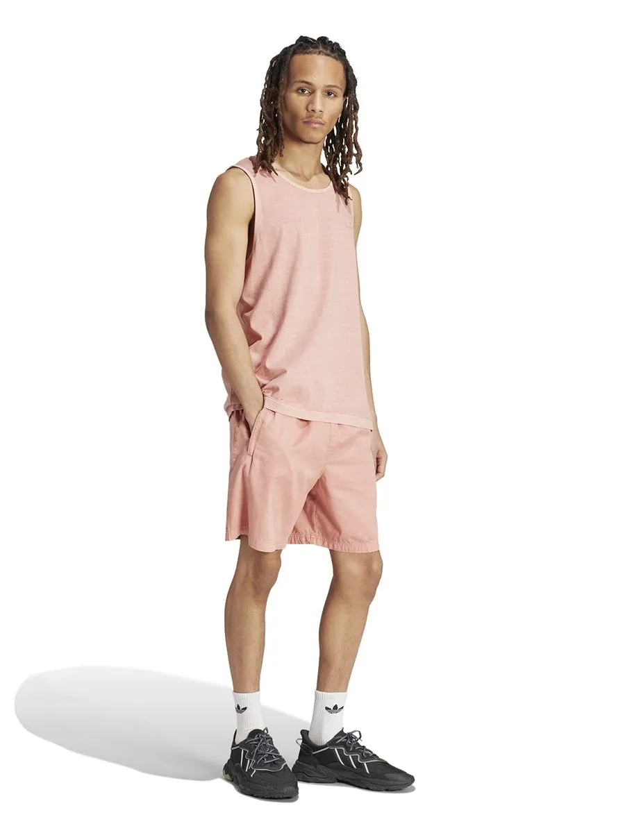 ADIDAS Men Shorts Trefoil Essentials+ Dye Woven Wonder Clay ADIDAS Men Shorts Trefoil Essentials+ Dye Woven Wonder Clay