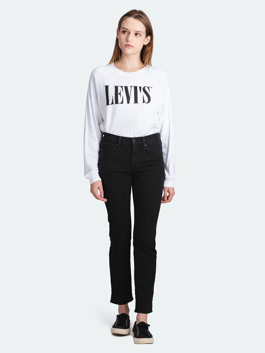 LEVI'S 314 Shaping Straight Jeans 196310000  Soft Black LEVI'S 314 Shaping Straight Jeans 196310000  Soft Black