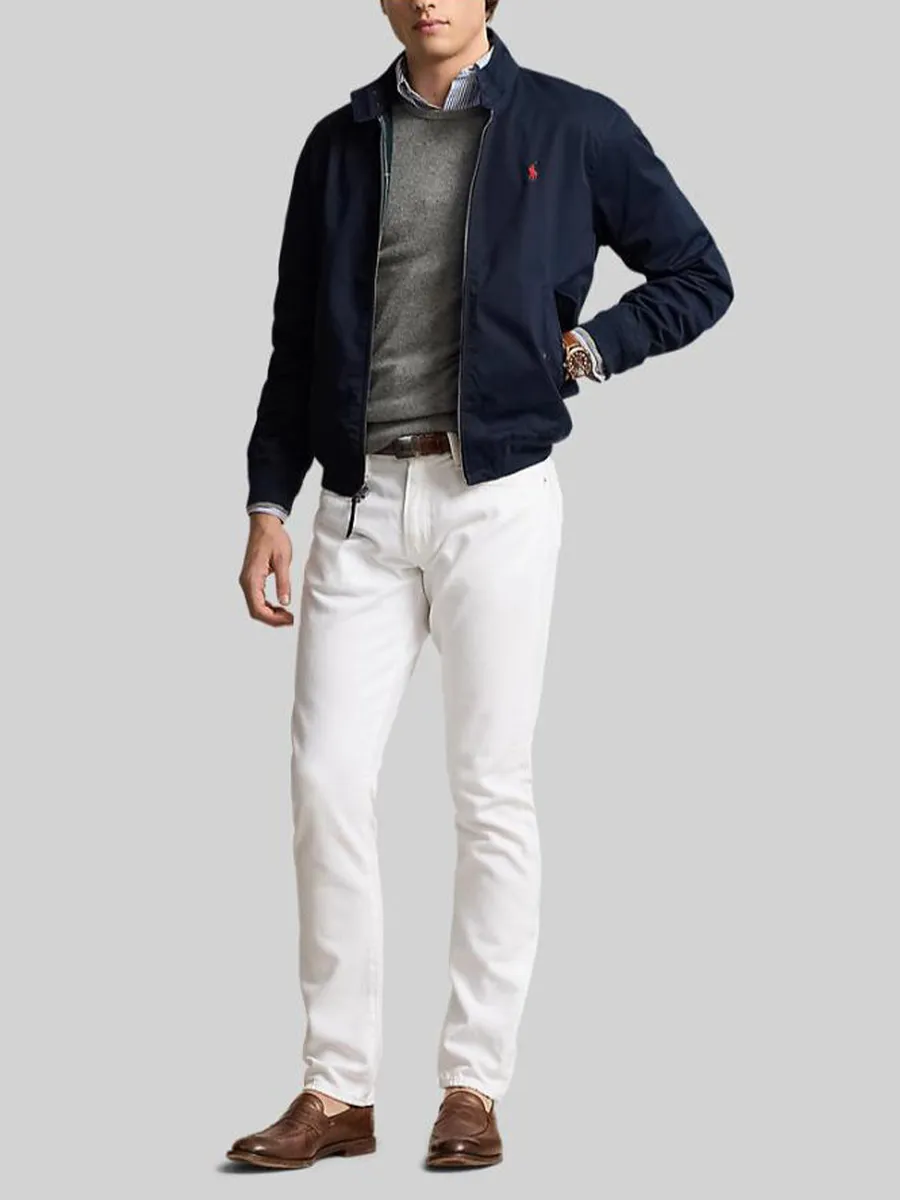 POLO RALPH LAUREN Men Jacket-Twill Jacket-Navy-410 POLO RALPH LAUREN Men Jacket-Twill Jacket-Navy-410
