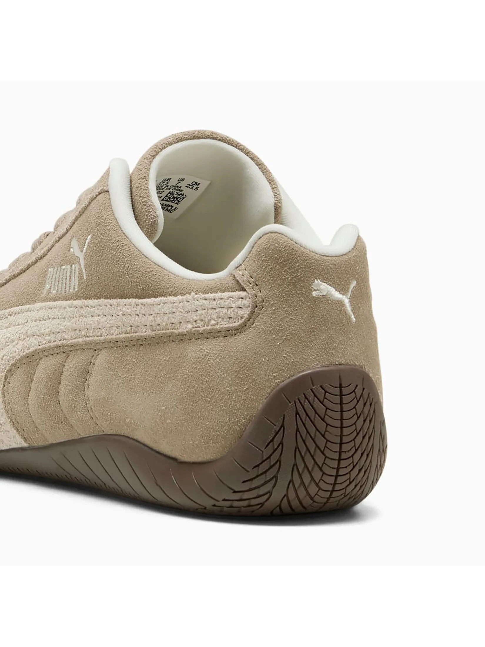 PUMA Women Sneakers Speedcat Elevated 403619-02 Ice Coffee-Alpine Snow PUMA Women Sneakers Speedcat Elevated 403619-02 Ice Coffee-Alpine Snow