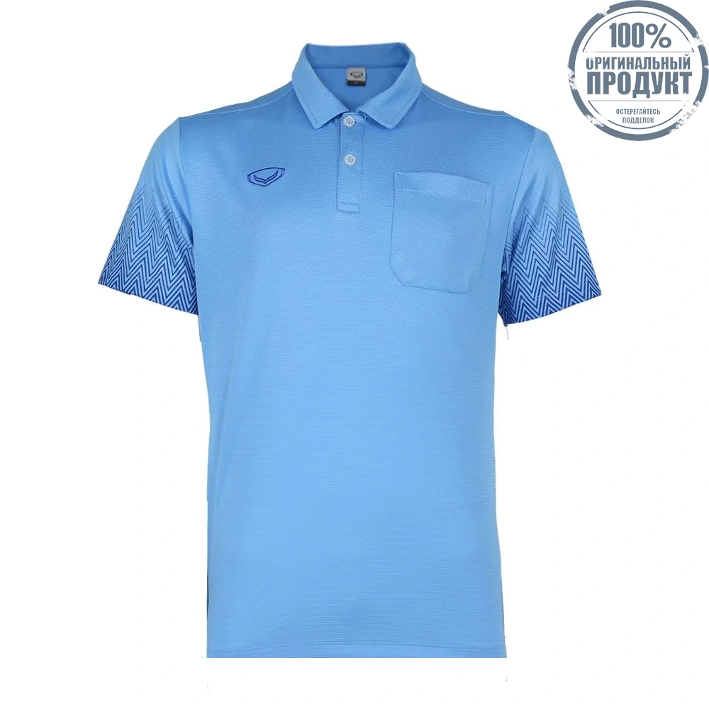 GRAND SPORT Light blue Men's polo shirt (012584) GRAND SPORT Light blue Men's polo shirt (012584)