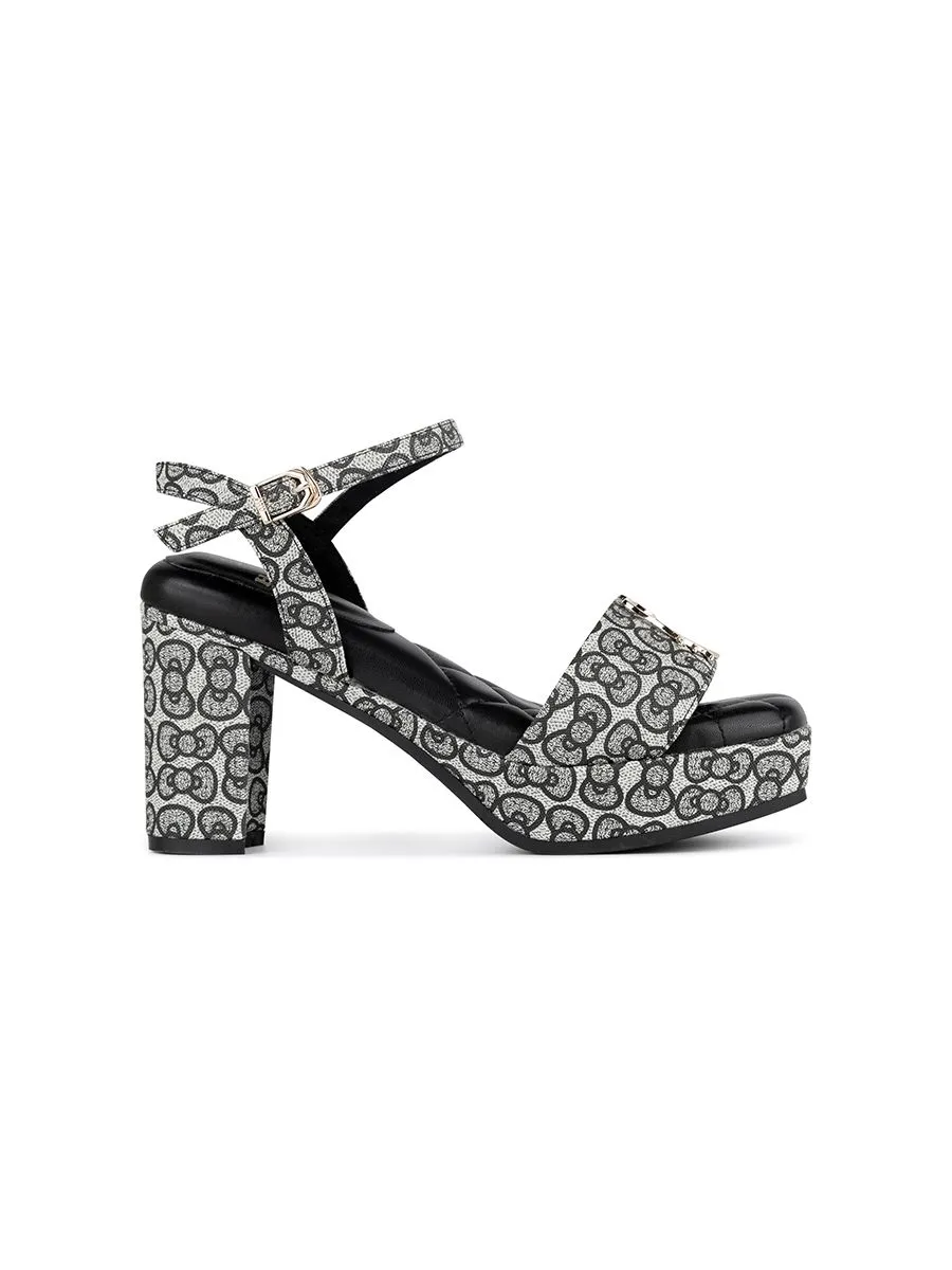 SHU WOMEN  l HELLO KITTY PALETTE SOFT 3" PLATFORM - BLACK SHU WOMEN  l HELLO KITTY PALETTE SOFT 3" PLATFORM - BLACK