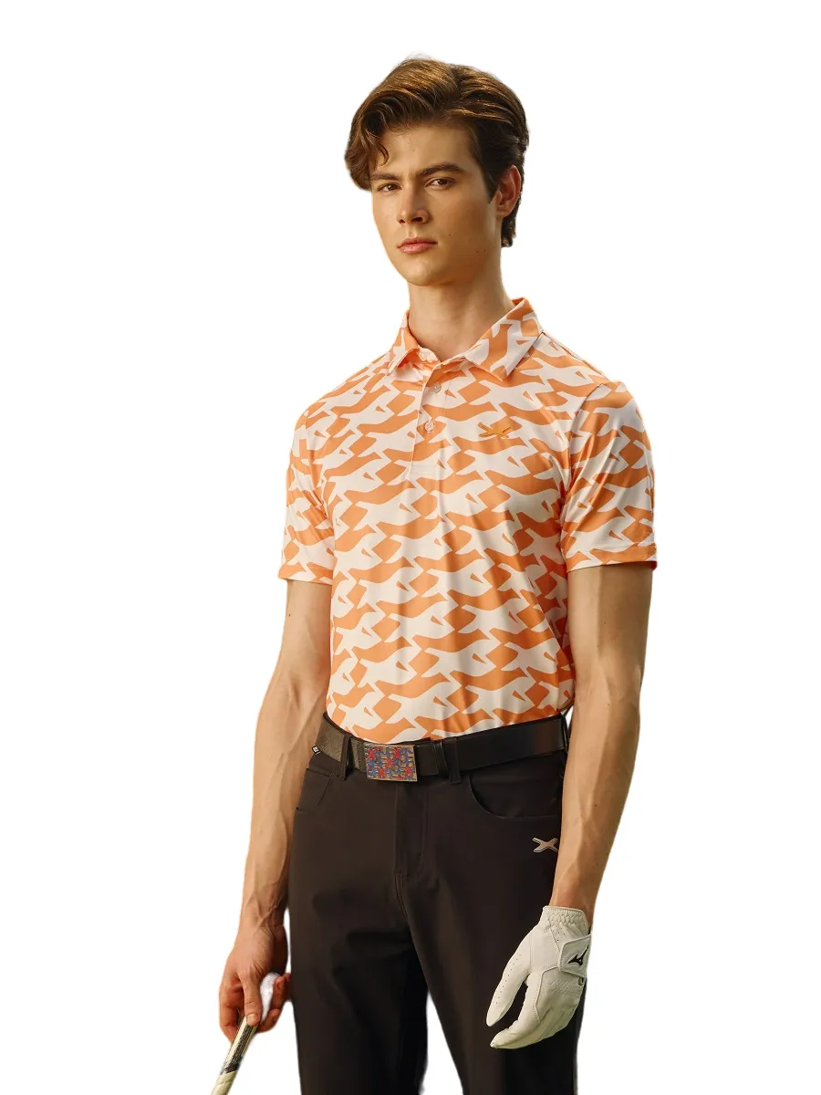 XOLO Orange MEN MIRAGE POLO (040094) XOLO Orange MEN MIRAGE POLO (040094)