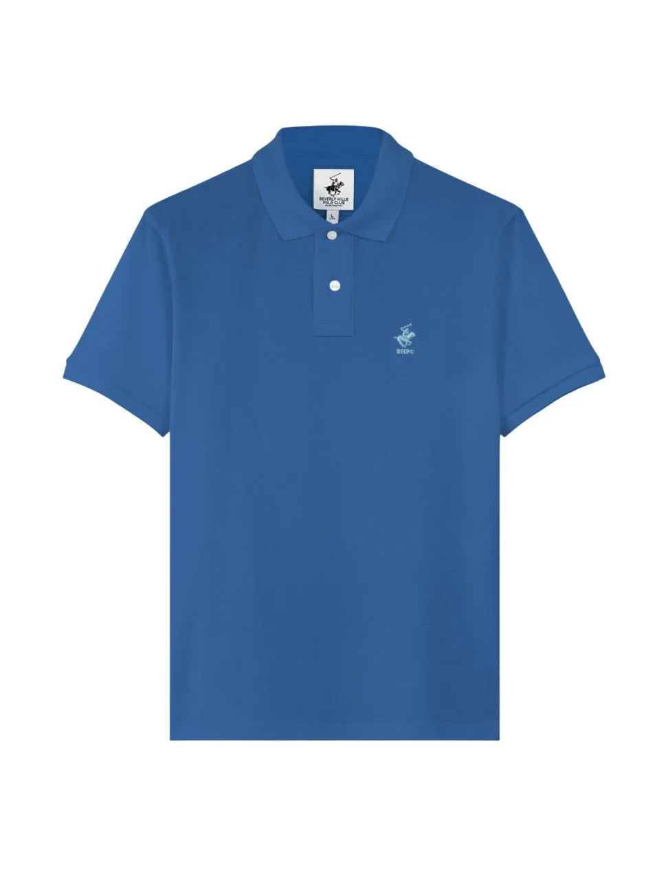 BEVERLY HILLS POLO CLUB Dark Blue Men Polo Shirts Model BN21409 BEVERLY HILLS POLO CLUB Dark Blue Men Polo Shirts Model BN21409