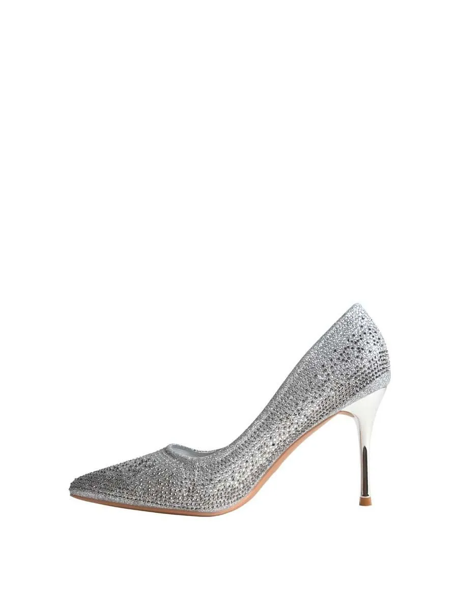 VILLAINS SF PELIA Women's Pumps SILVER VILLAINS SF PELIA Women's Pumps SILVER