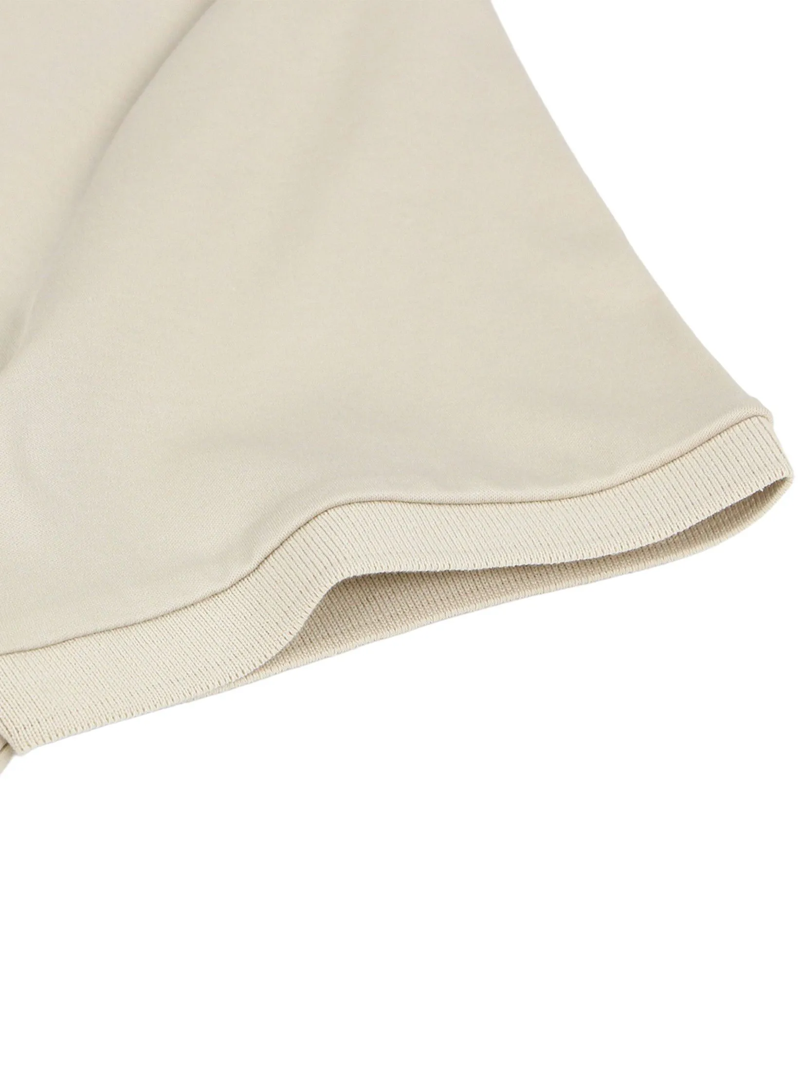 GIORDANO Men's Slim Interlock Plain Polo (Liquid Touch) Creamware khaki GIORDANO Men's Slim Interlock Plain Polo (Liquid Touch) Creamware khaki