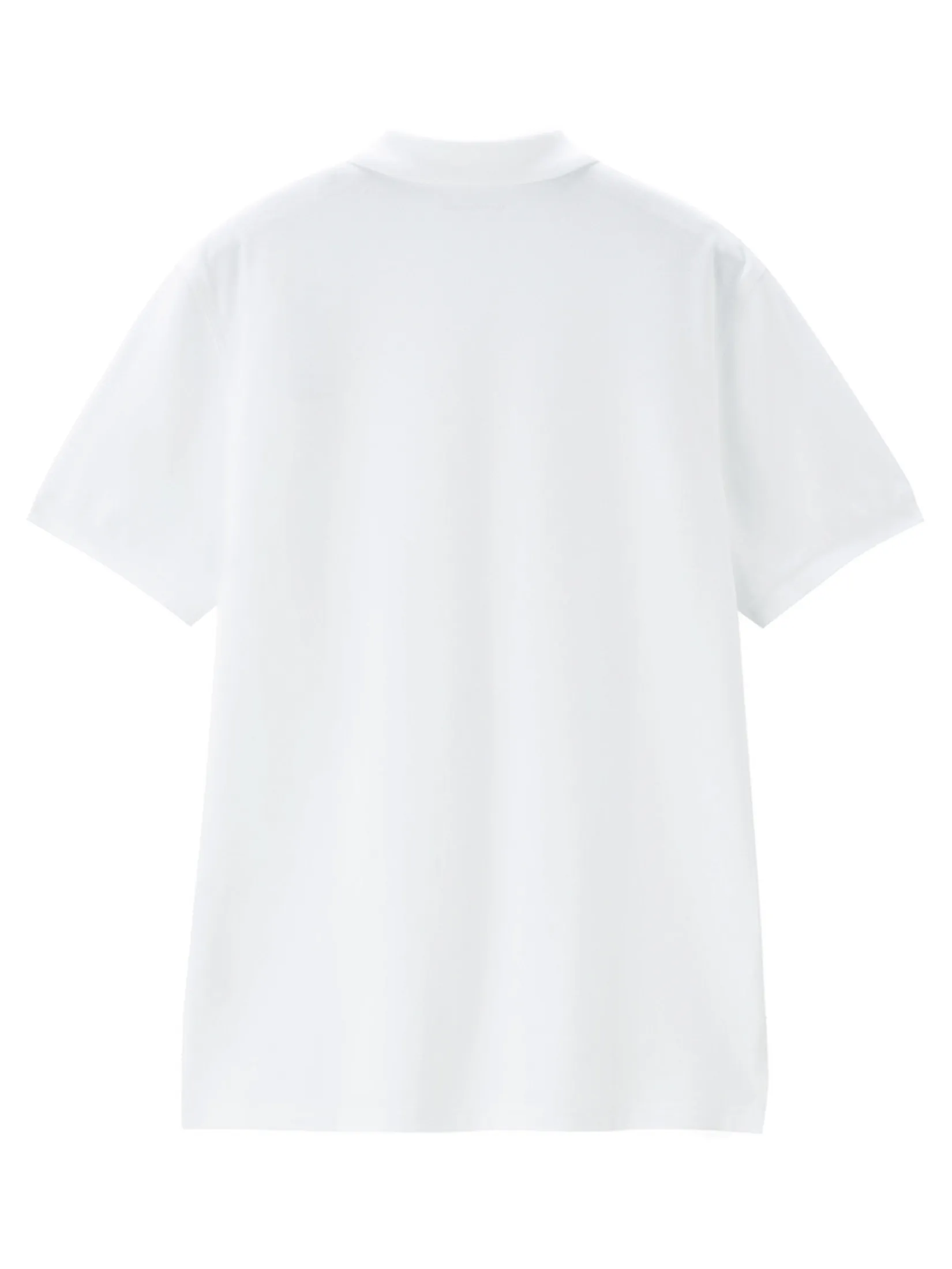 GIORDANO Men s Online Exclusive Pique Polo Shirt (Korea) White GIORDANO Men s Online Exclusive Pique Polo Shirt (Korea) White
