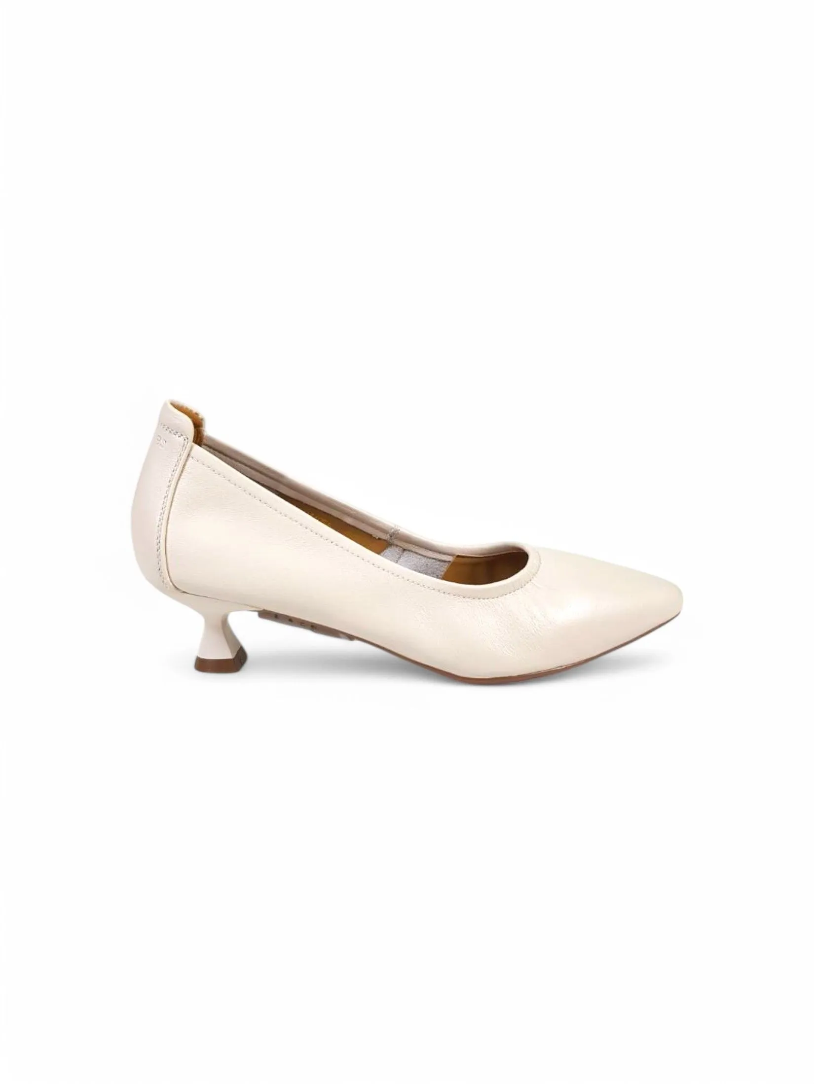 THAMES Women 1.8 Inch High Heels Cream THAMES Women 1.8 Inch High Heels Cream