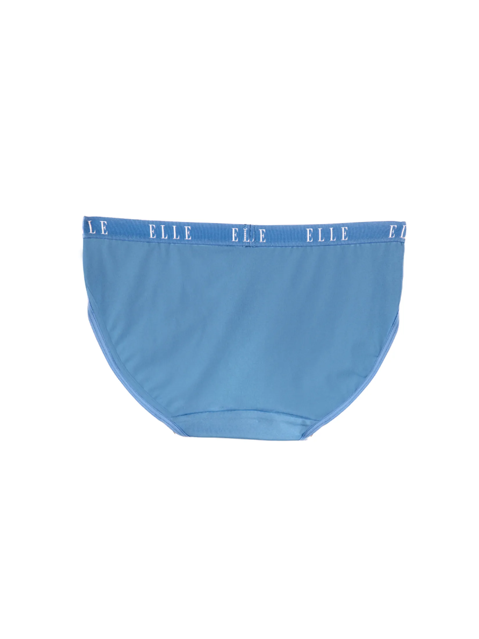 ELLE LINGERIE Women Sexy Lowrise Panties woven elastic waistband ELLE LOGO LU1946 - Blue ELLE LINGERIE Women Sexy Lowrise Panties woven elastic waistband ELLE LOGO LU1946 - Blue