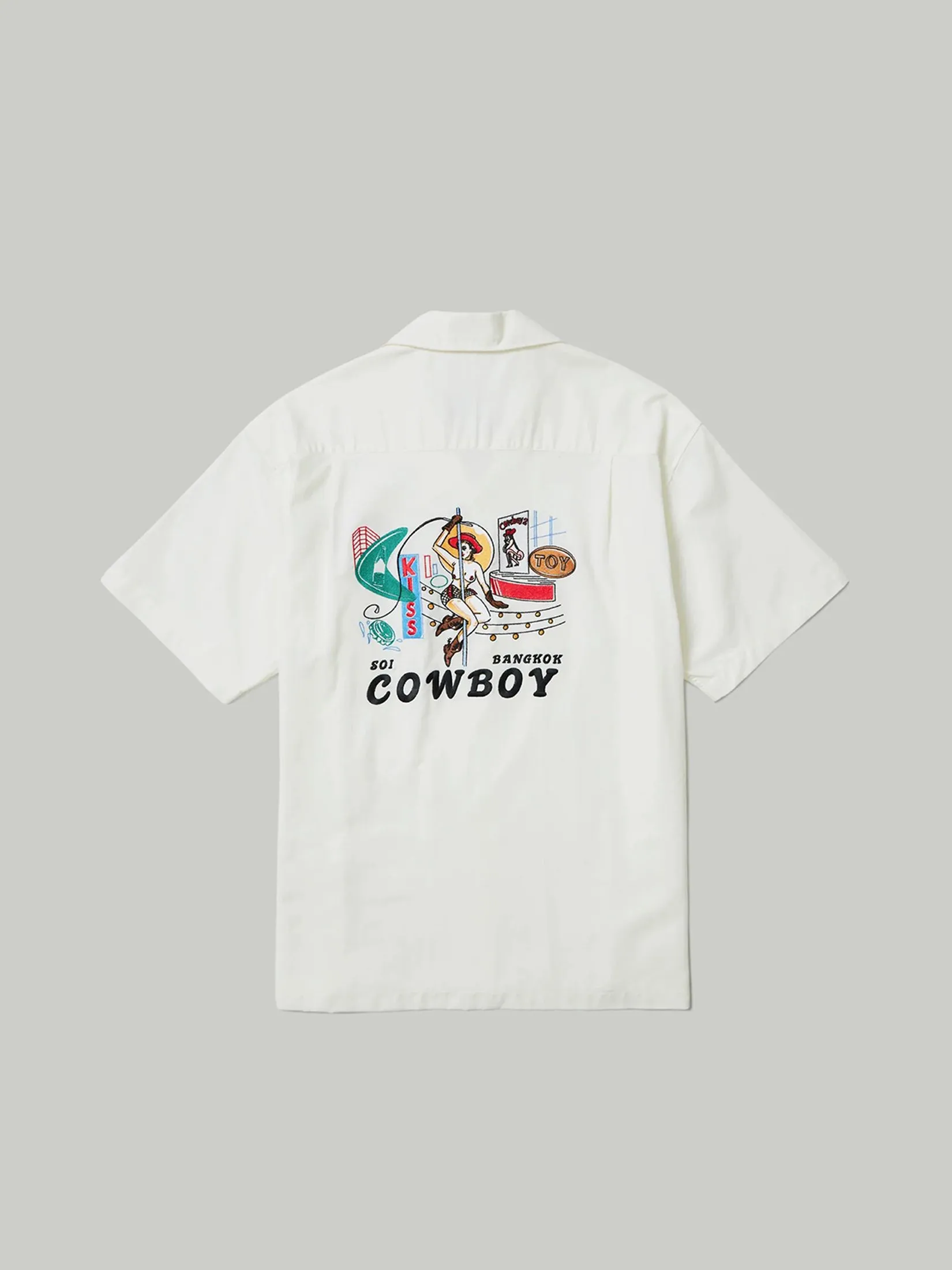 ONION COLLECTION Unisex Shirt Camp Collar Onion x Palini Red-Light Districts Soi Cowboy ONION COLLECTION Unisex Shirt Camp Collar Onion x Palini Red-Light Districts Soi Cowboy