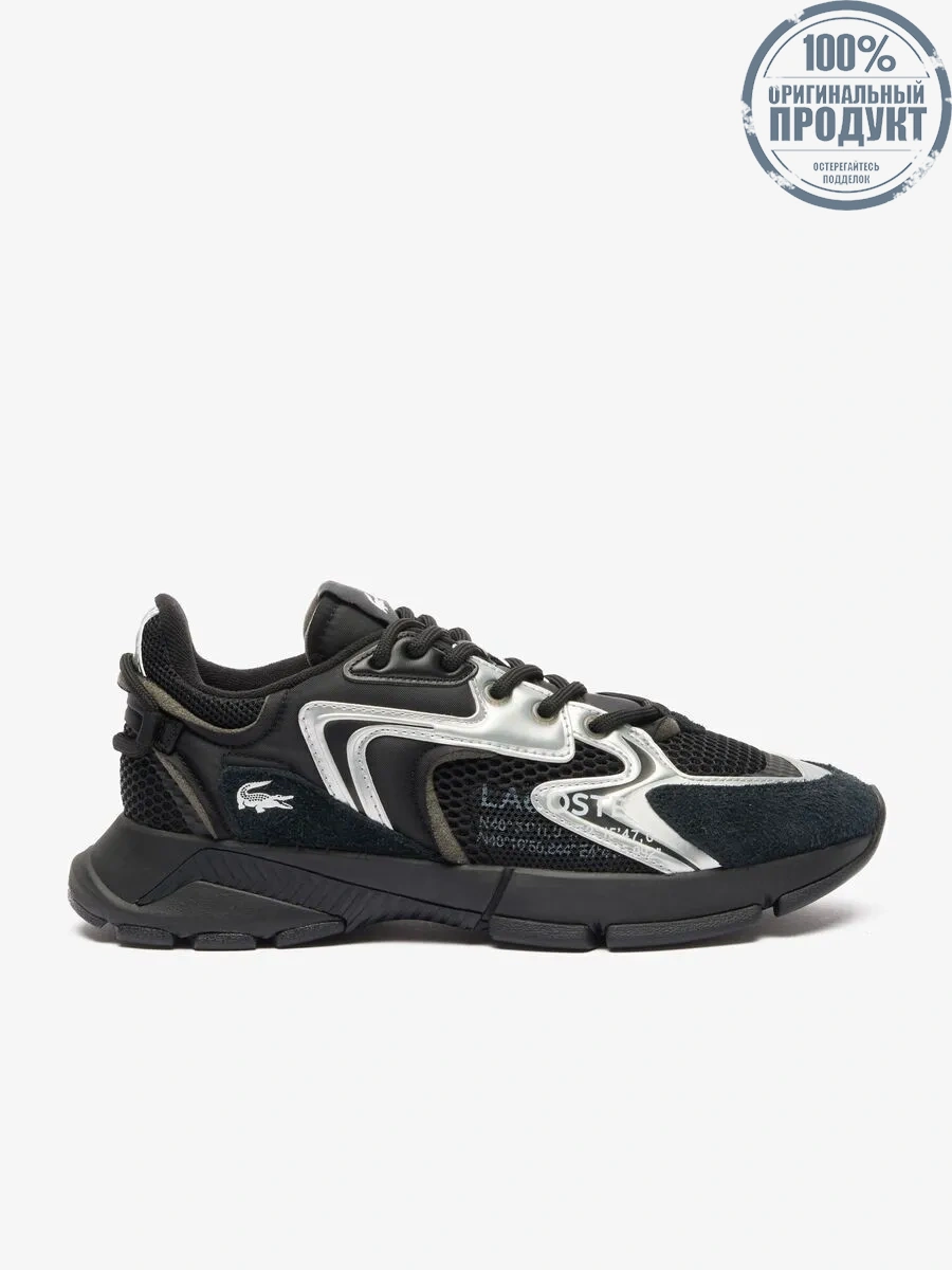 LACOSTE Black Men’s L003 Neo Contrasted Trainers LACOSTE Black Men’s L003 Neo Contrasted Trainers