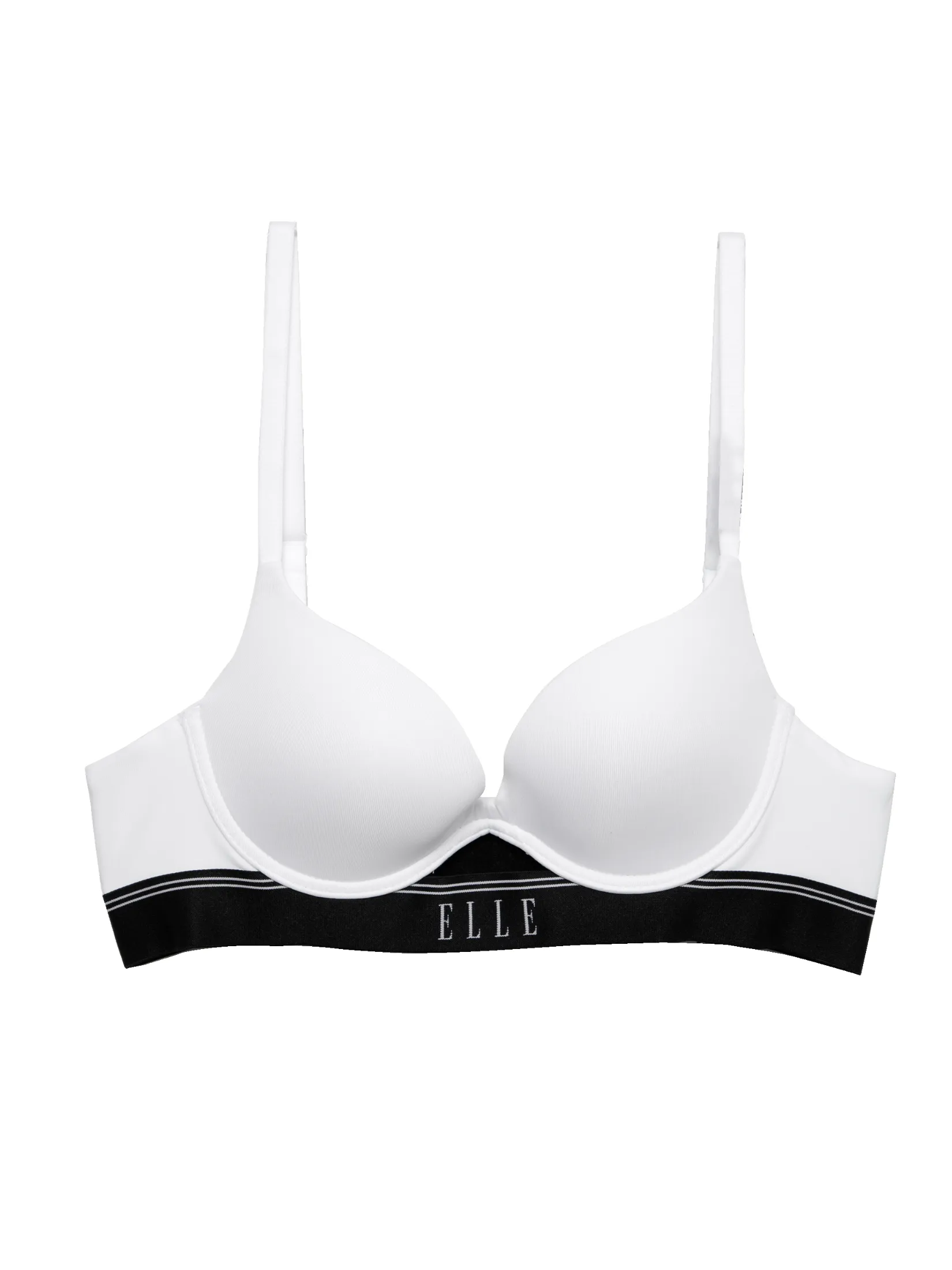 ELLE LINGERIE Women Moulded Bra Collection LB8599 - White ELLE LINGERIE Women Moulded Bra Collection LB8599 - White