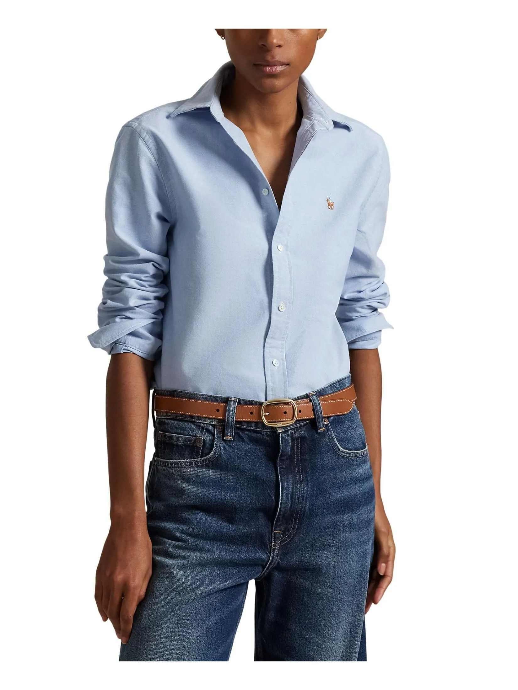 POLO RALPH LAUREN Shirt Women WMPOSHTNDO20747 Blue POLO RALPH LAUREN Shirt Women WMPOSHTNDO20747 Blue