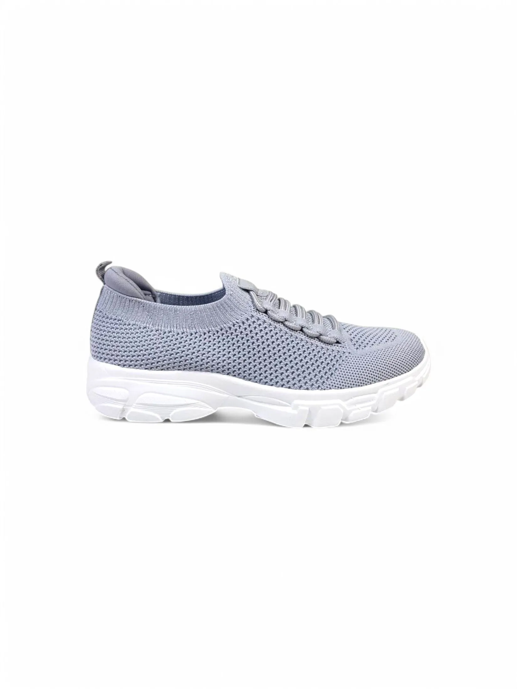 THAMES Women Work shoes Sneakers Height 1 Inch Grey THAMES Women Work shoes Sneakers Height 1 Inch Grey