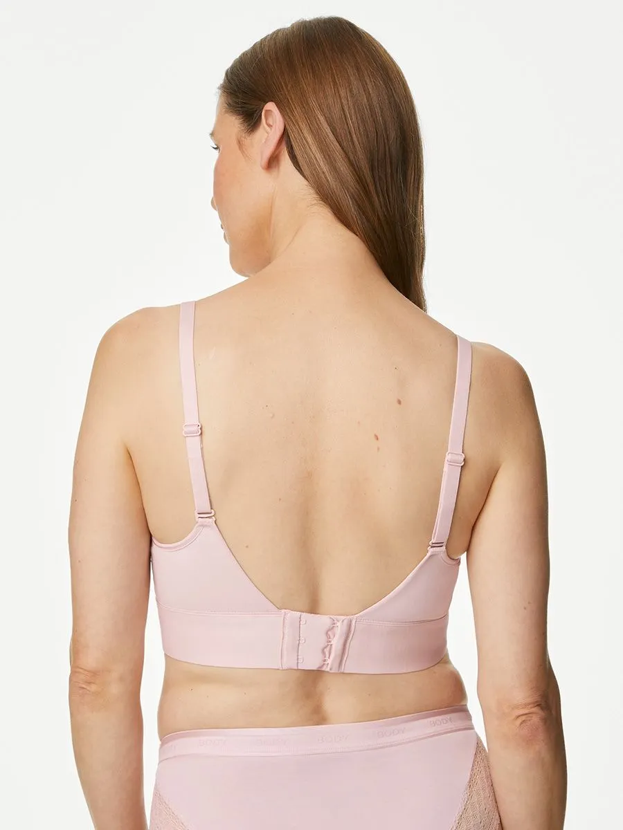 MARKS & SPENCER Women Cami Bra Cotton Non-Wired Post Surgery Piggy Pink MARKS & SPENCER Women Cami Bra Cotton Non-Wired Post Surgery Piggy Pink