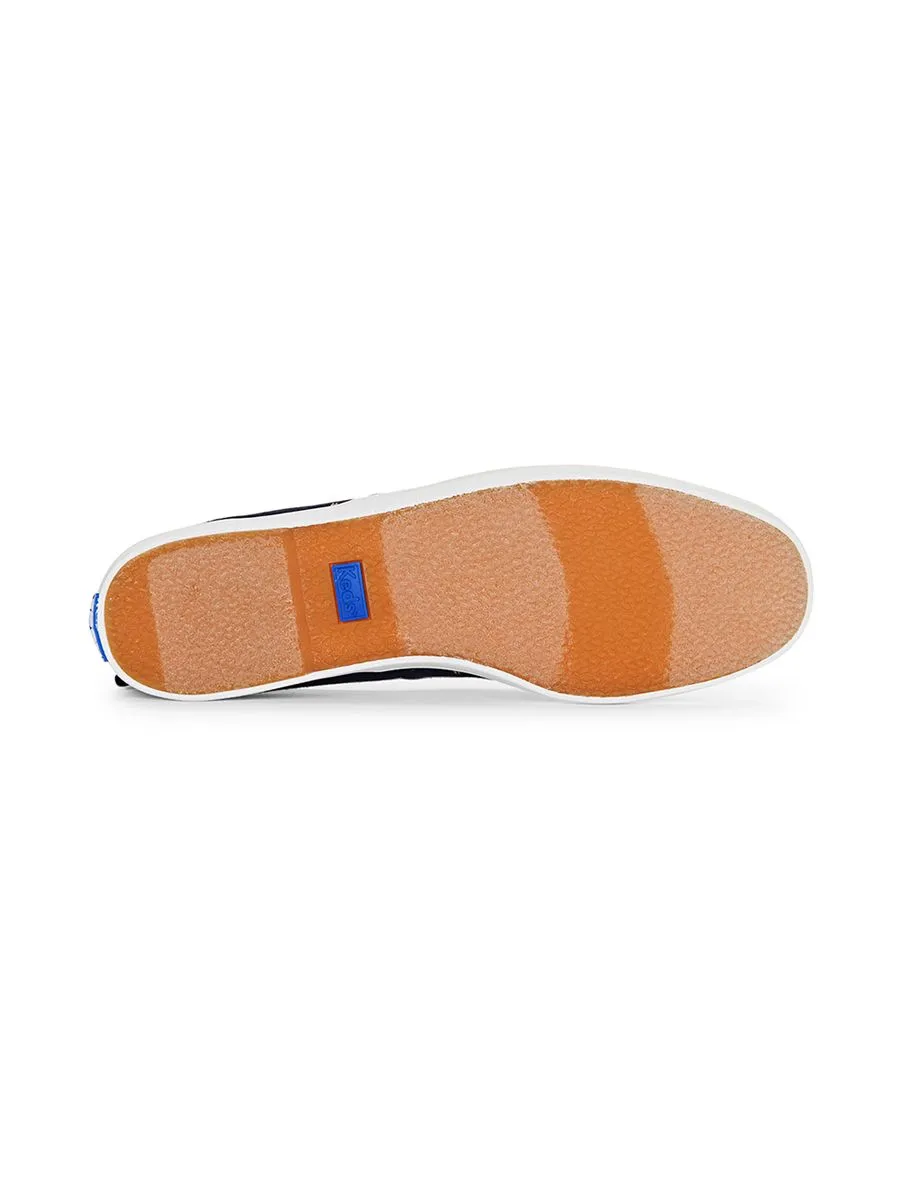 KEDS Navy/Oatmeal Chillax Eyelash Stitch KEDS Navy/Oatmeal Chillax Eyelash Stitch