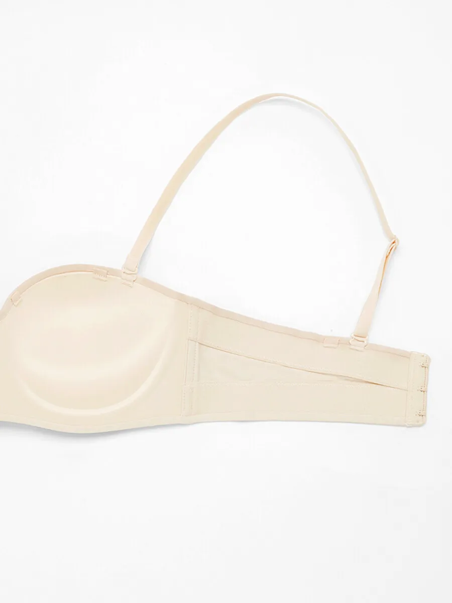 SABINA Doomm Doomm Women Wireless Strapless Bra - Vanilla SABINA Doomm Doomm Women Wireless Strapless Bra - Vanilla