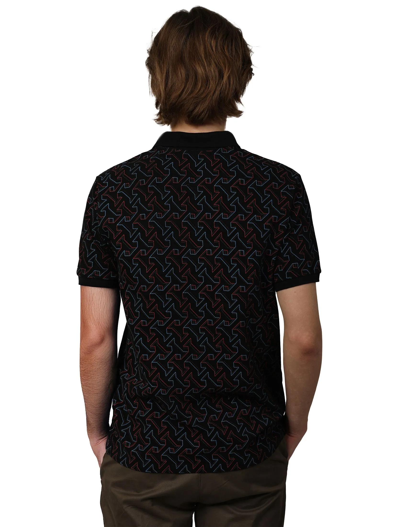 JOHN HENRY Men's Polo (Slim Fit) MERRIMENT Black JOHN HENRY Men's Polo (Slim Fit) MERRIMENT Black