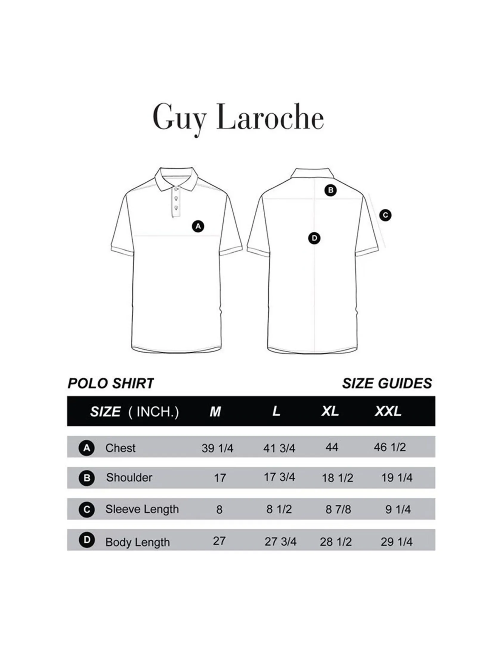 GUY LAROCHE MENWEAR Men's Polo Shirt BKL6300A5BE - Beige GUY LAROCHE MENWEAR Men's Polo Shirt BKL6300A5BE - Beige