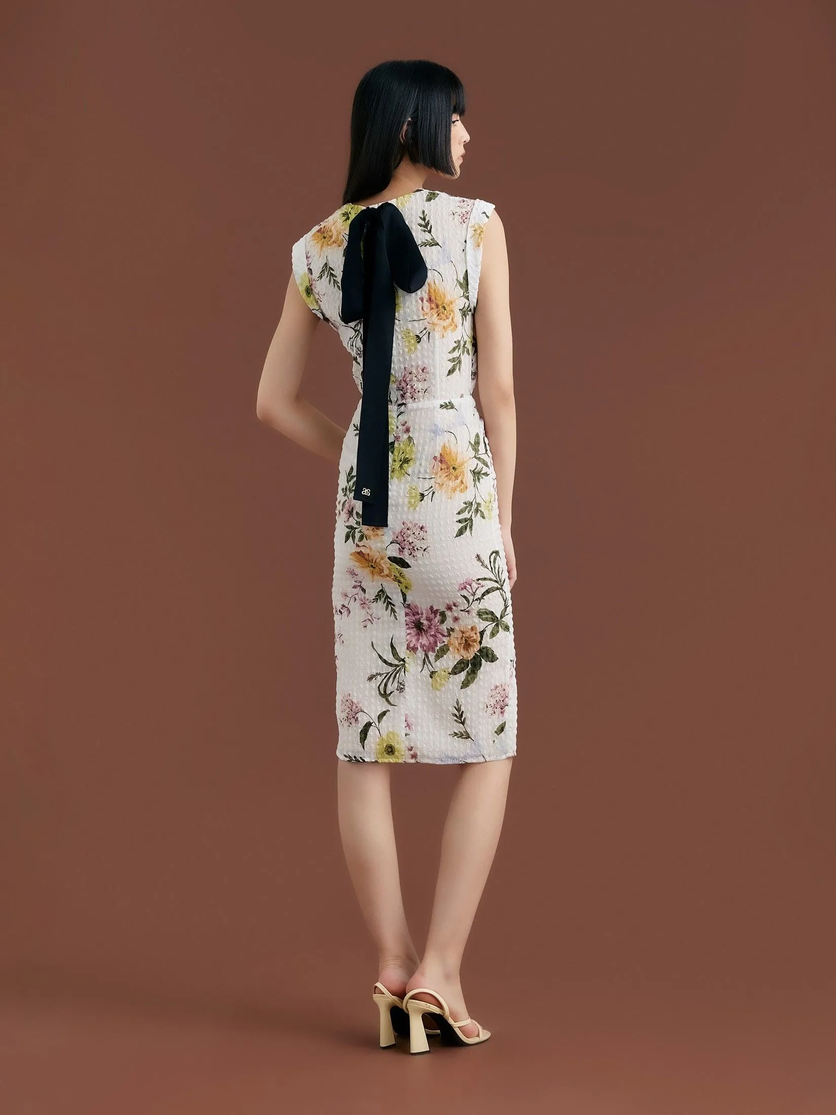 ASV (AW24) Daring Dahlias Women Dress Multicolor ASV (AW24) Daring Dahlias Women Dress Multicolor