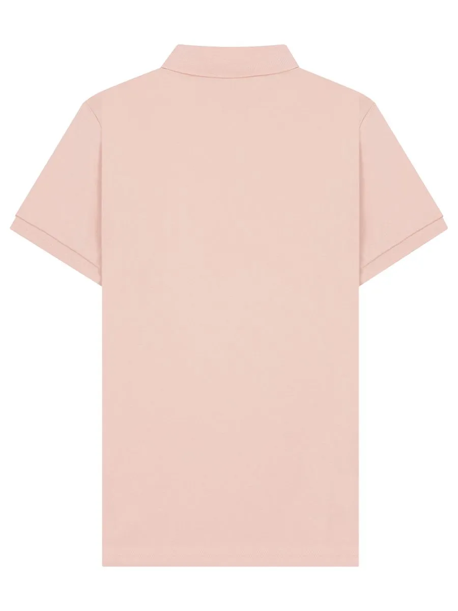 GIORDANO Men's Liquid Touch Polo Evening Sand Pink GIORDANO Men's Liquid Touch Polo Evening Sand Pink