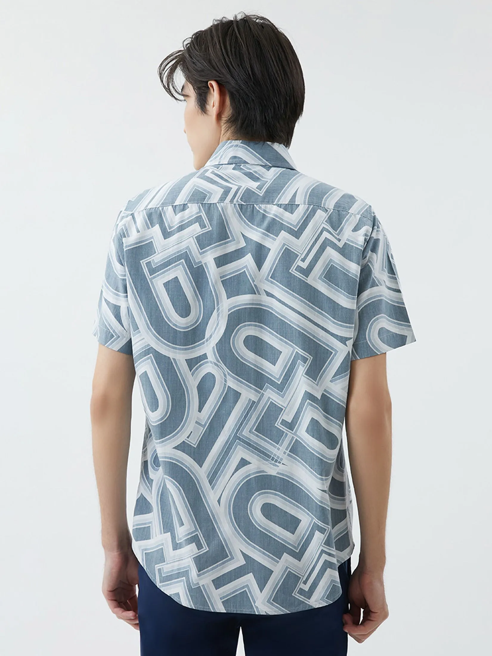 DAPPER DAPPER DP Iconic Layers Print Shirt Multicolor