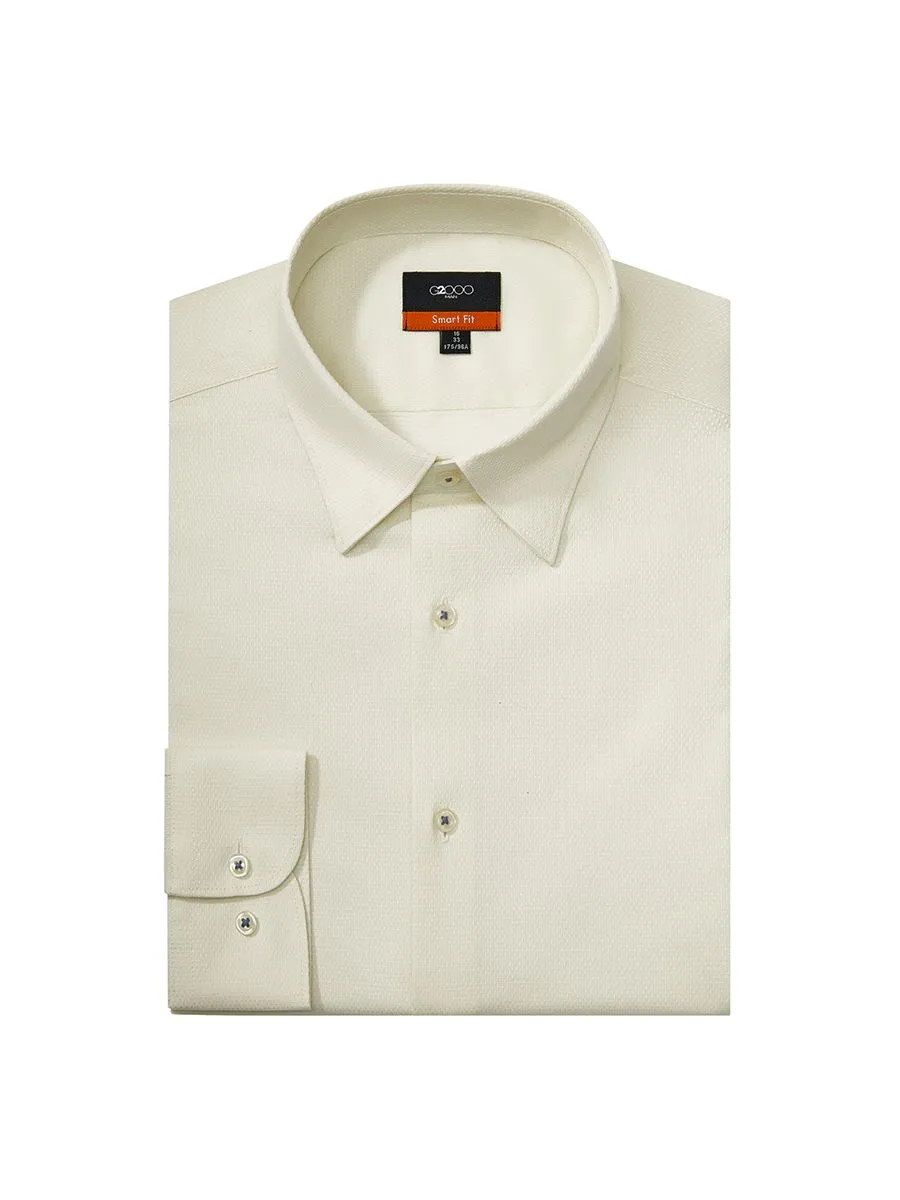 G2000 Men Clothing Easy Care Stretch Shirt Smart Fit - Beige G2000 Men Clothing Easy Care Stretch Shirt Smart Fit - Beige