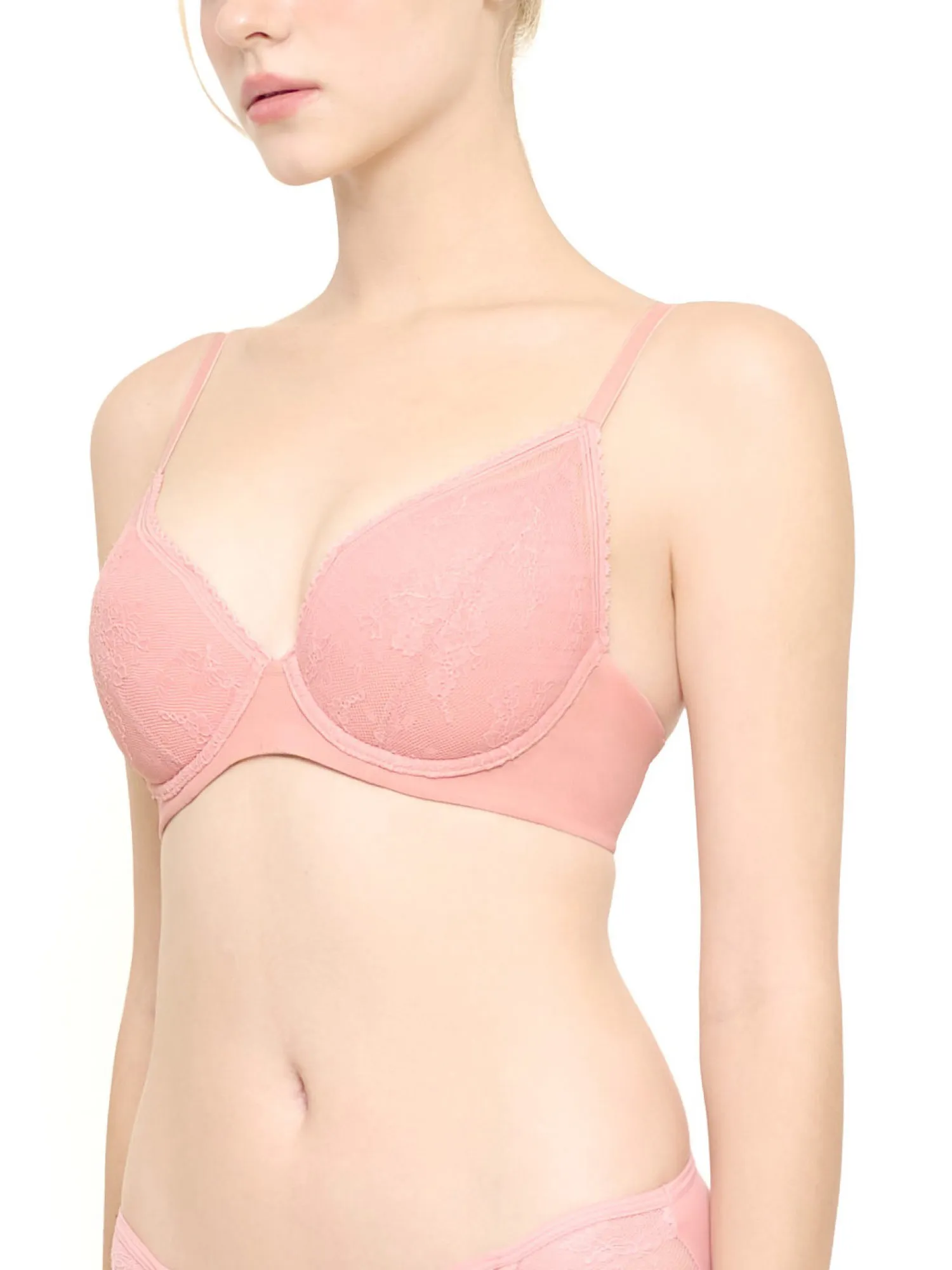 WACOAL Women Cool Innovation underwire Bra 3/4 Cup Pink WACOAL Women Cool Innovation underwire Bra 3/4 Cup Pink