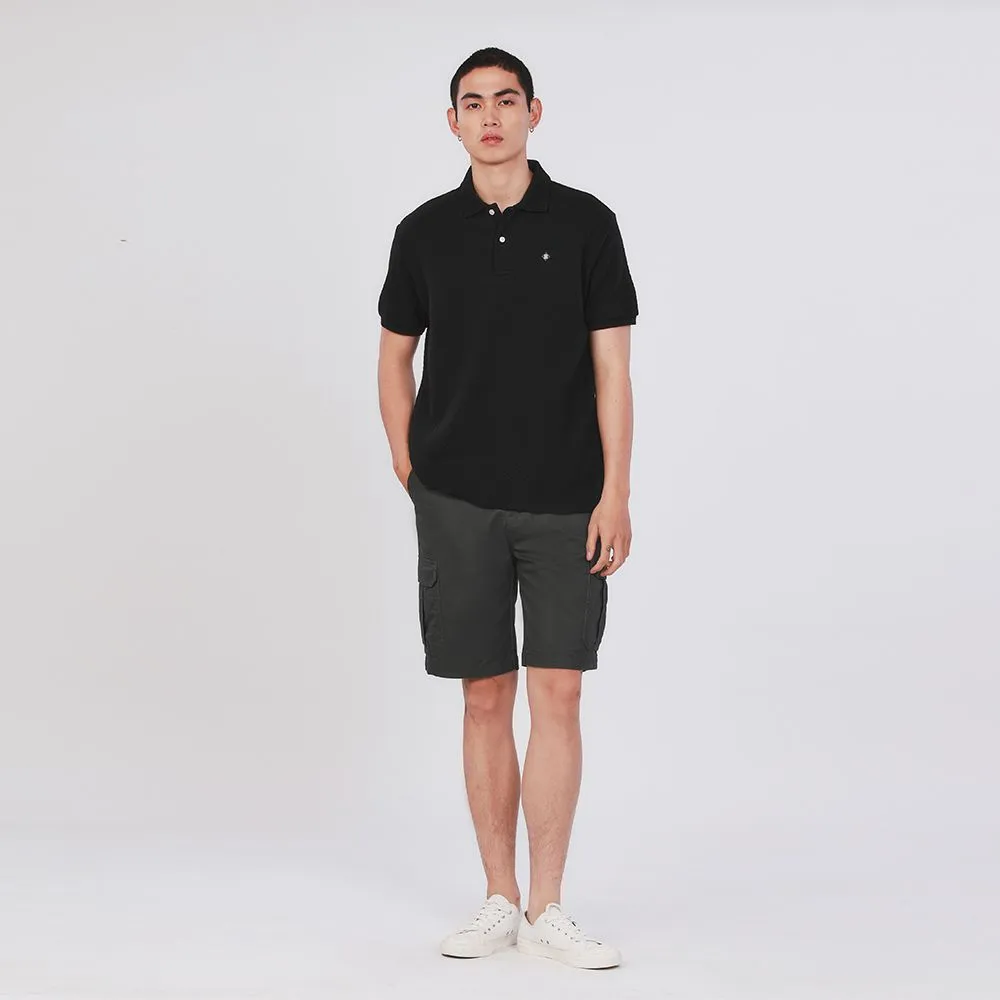 JOHN HENRY Men's Polo (Slim Fit) SAIL AWAY Black JOHN HENRY Men's Polo (Slim Fit) SAIL AWAY Black