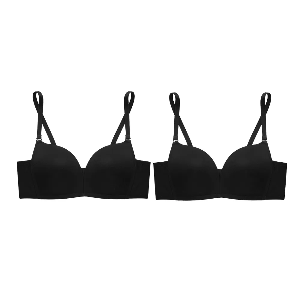 SABINA [2 Pieces] Bra Fong D Wire Modern V Collection Style no. SBXI91500BK Black