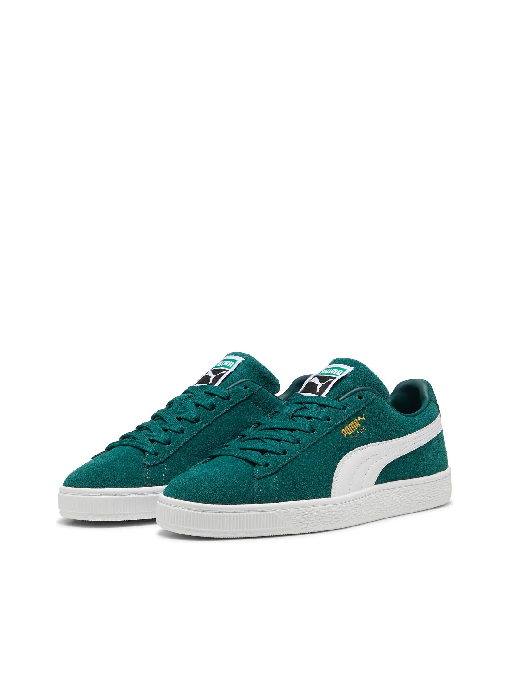 PUMA Unisex Sneakers Suede Classic Dark Myrtle-Puma White PUMA Unisex Sneakers Suede Classic Dark Myrtle-Puma White