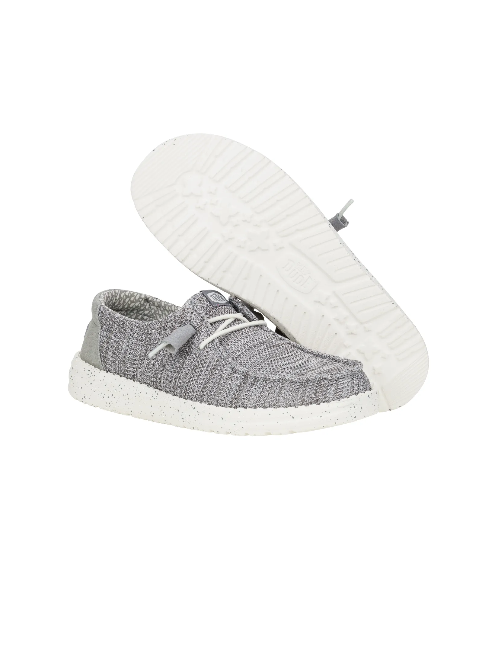 HEYDUDE WENDY STRETCH SOX  - LIGHT GREY HEYDUDE WENDY STRETCH SOX  - LIGHT GREY
