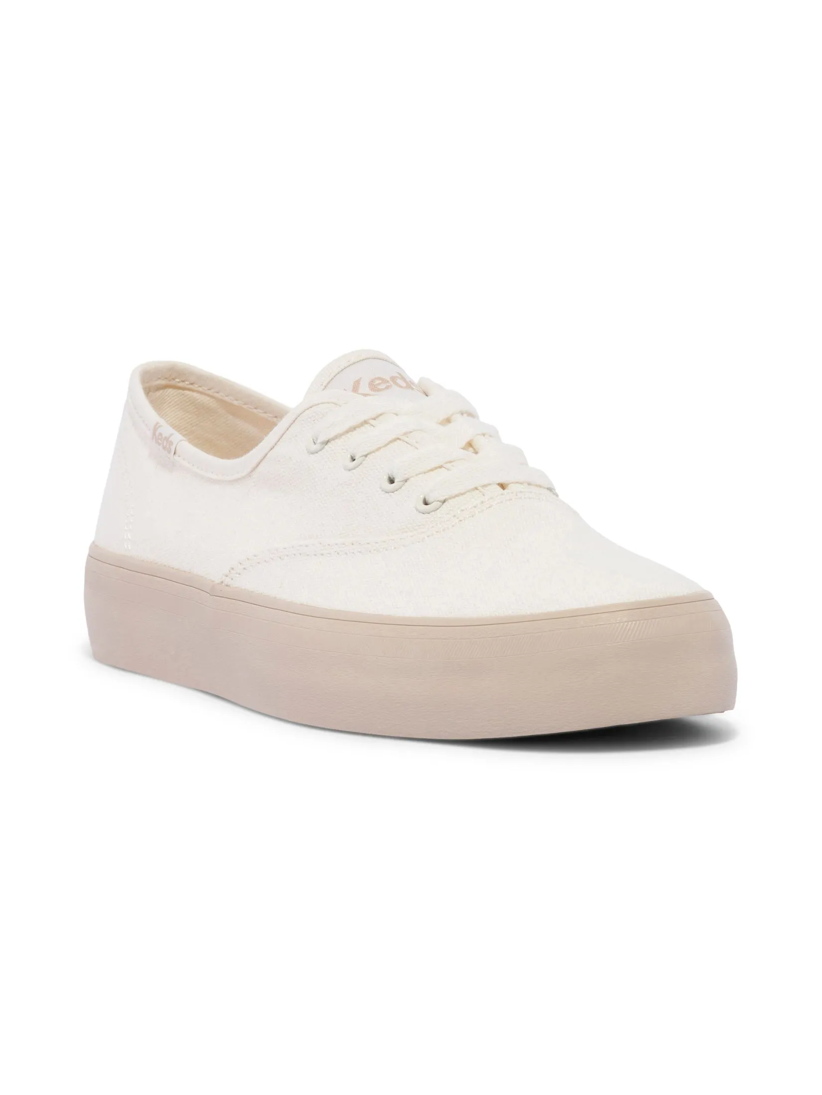 KEDS Women Champion Gender Neutral Canvas Beige KEDS Women Champion Gender Neutral Canvas Beige