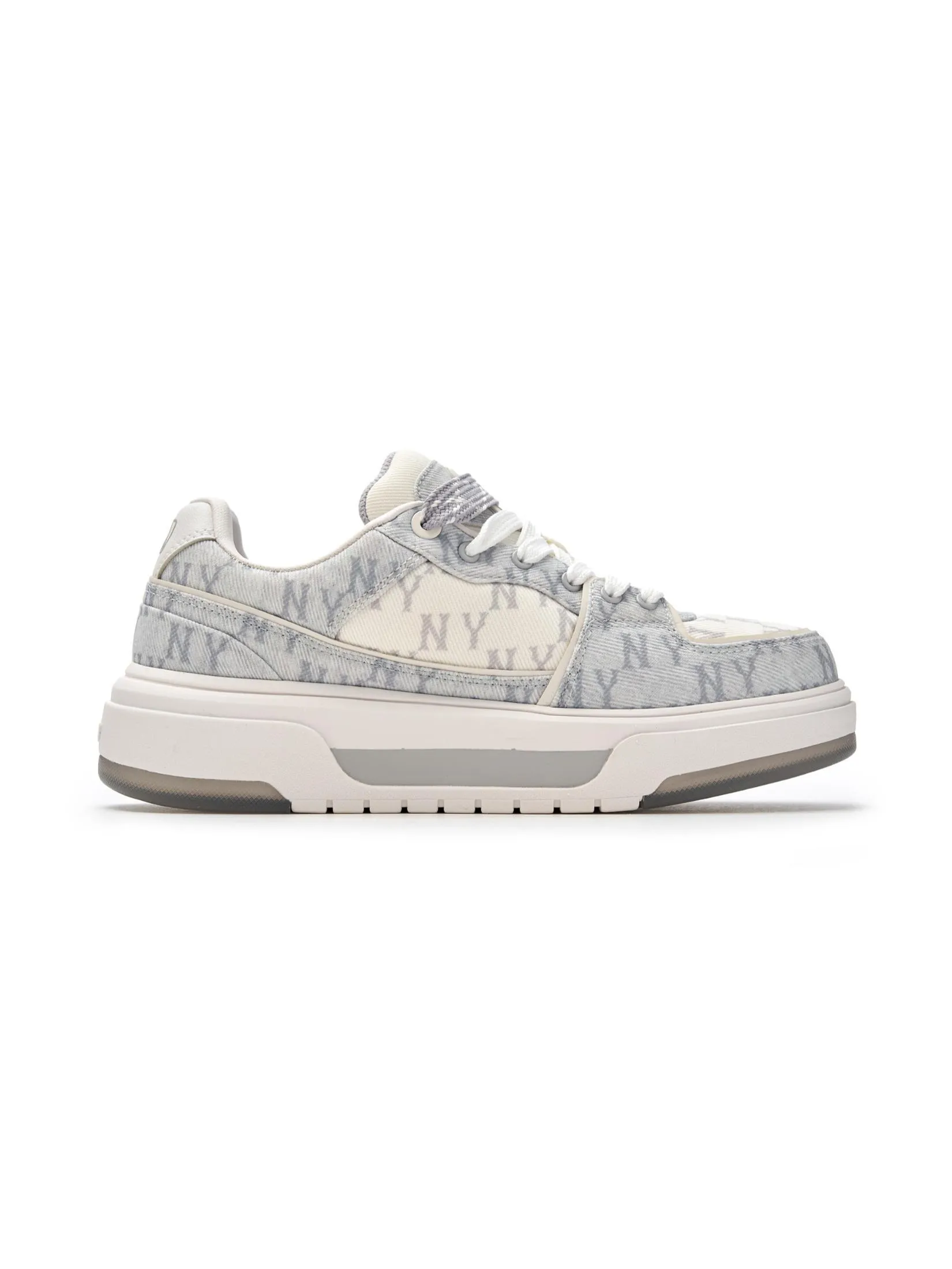 MLB Unisex Chunky Liner Denim Classic Monogram Model 3ASXD065N 50GRS Grey MLB Unisex Chunky Liner Denim Classic Monogram Model 3ASXD065N 50GRS Grey