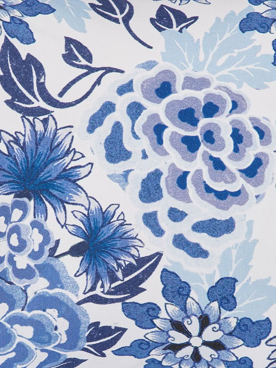 ESQUIRE Cushion CUMRA716 Size 45X45 White/Blue