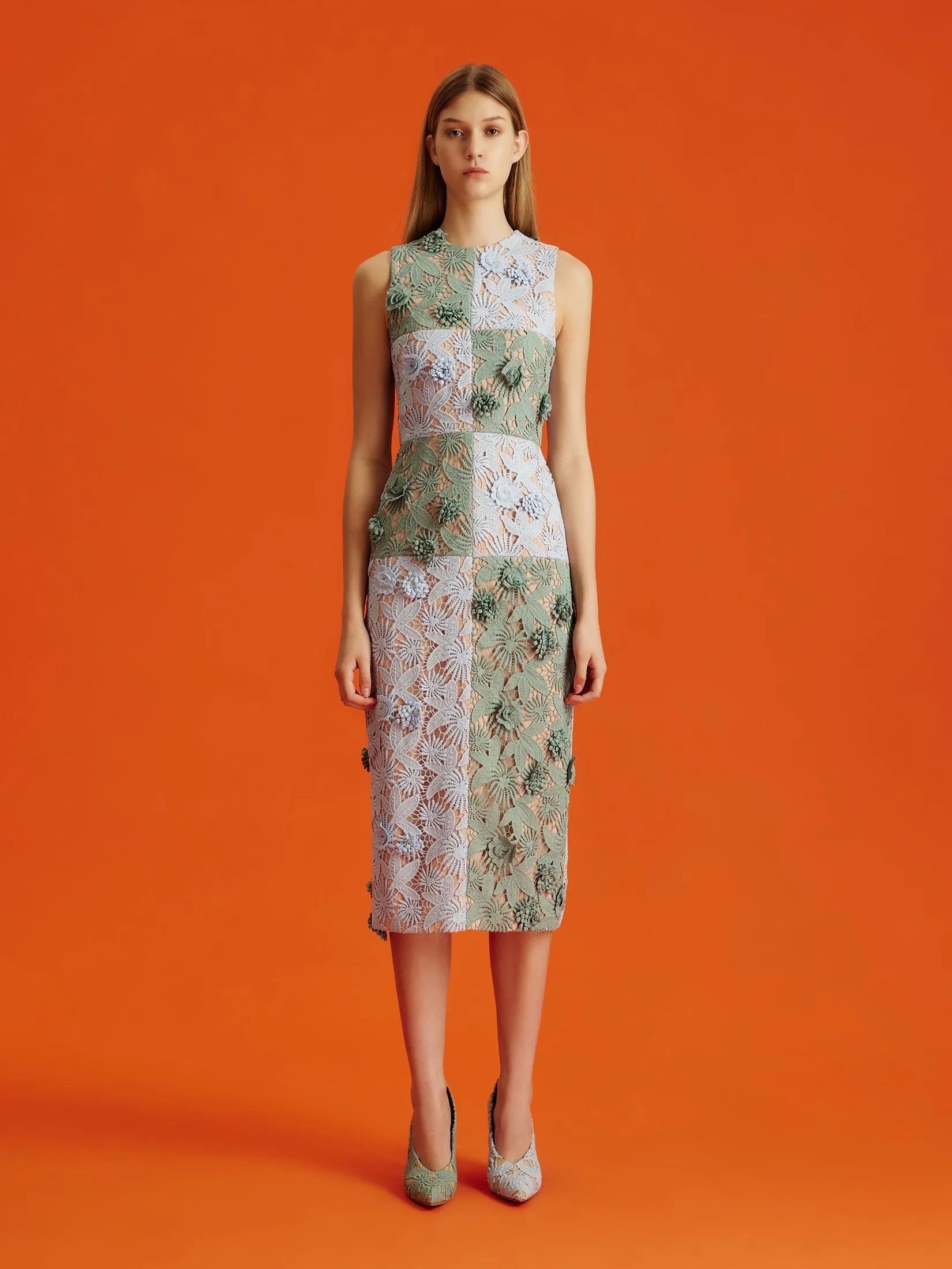 ASAVA (AW24) Lucille Women Sleeveless Dress Multicolor ASAVA (AW24) Lucille Women Sleeveless Dress Multicolor