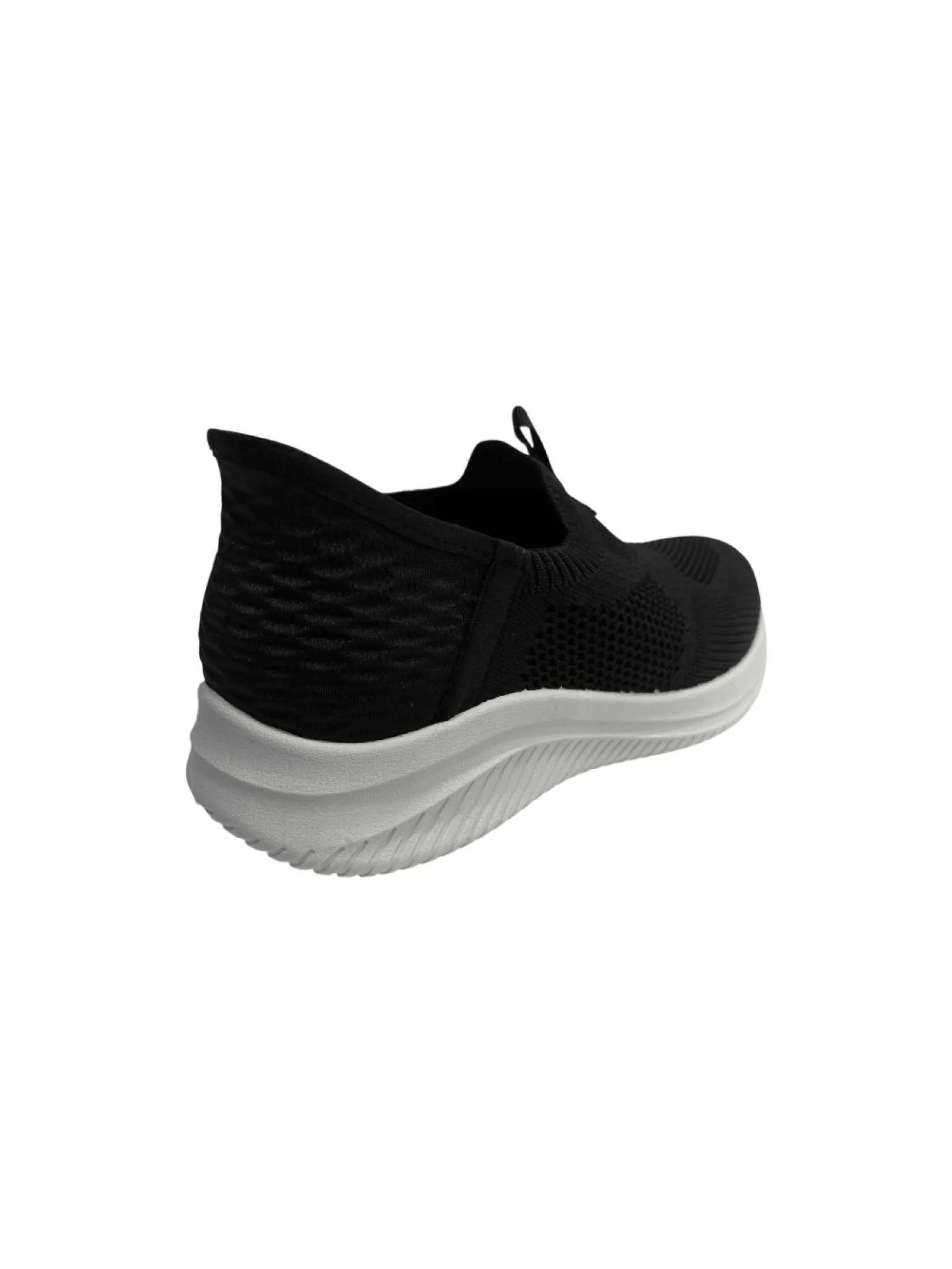 D'ARTE Sneakers, slip-on shoes with reinforced heel, black, model D55-24531 D'ARTE Sneakers, slip-on shoes with reinforced heel, black, model D55-24531