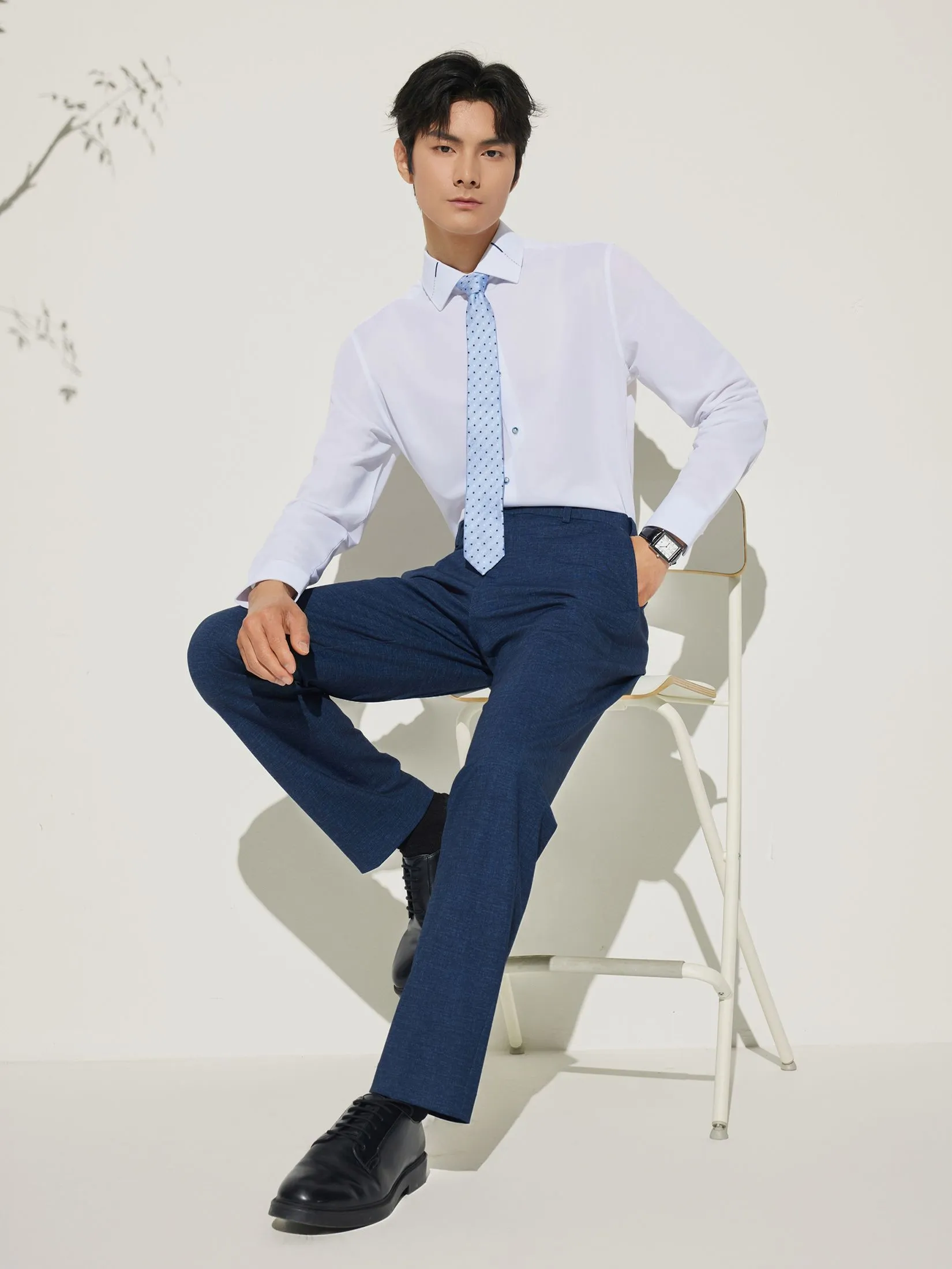G2000 Men Clothing Non-Iron Dry Shirt  Smart Fit - White G2000 Men Clothing Non-Iron Dry Shirt  Smart Fit - White