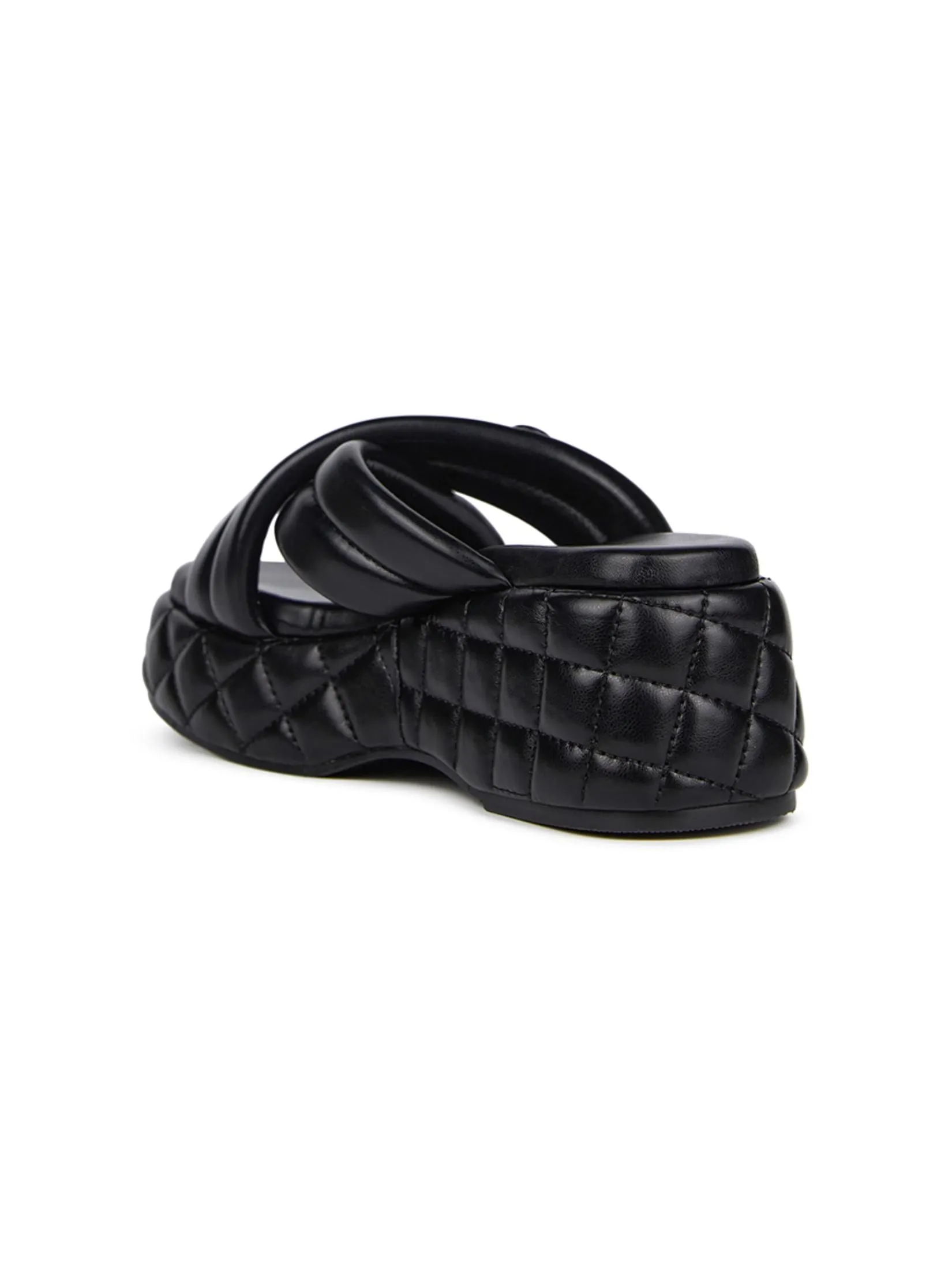 SHU WOMEN  BEDDY 2.5" PUFF CROSS - BLACK SHU WOMEN  BEDDY 2.5" PUFF CROSS - BLACK