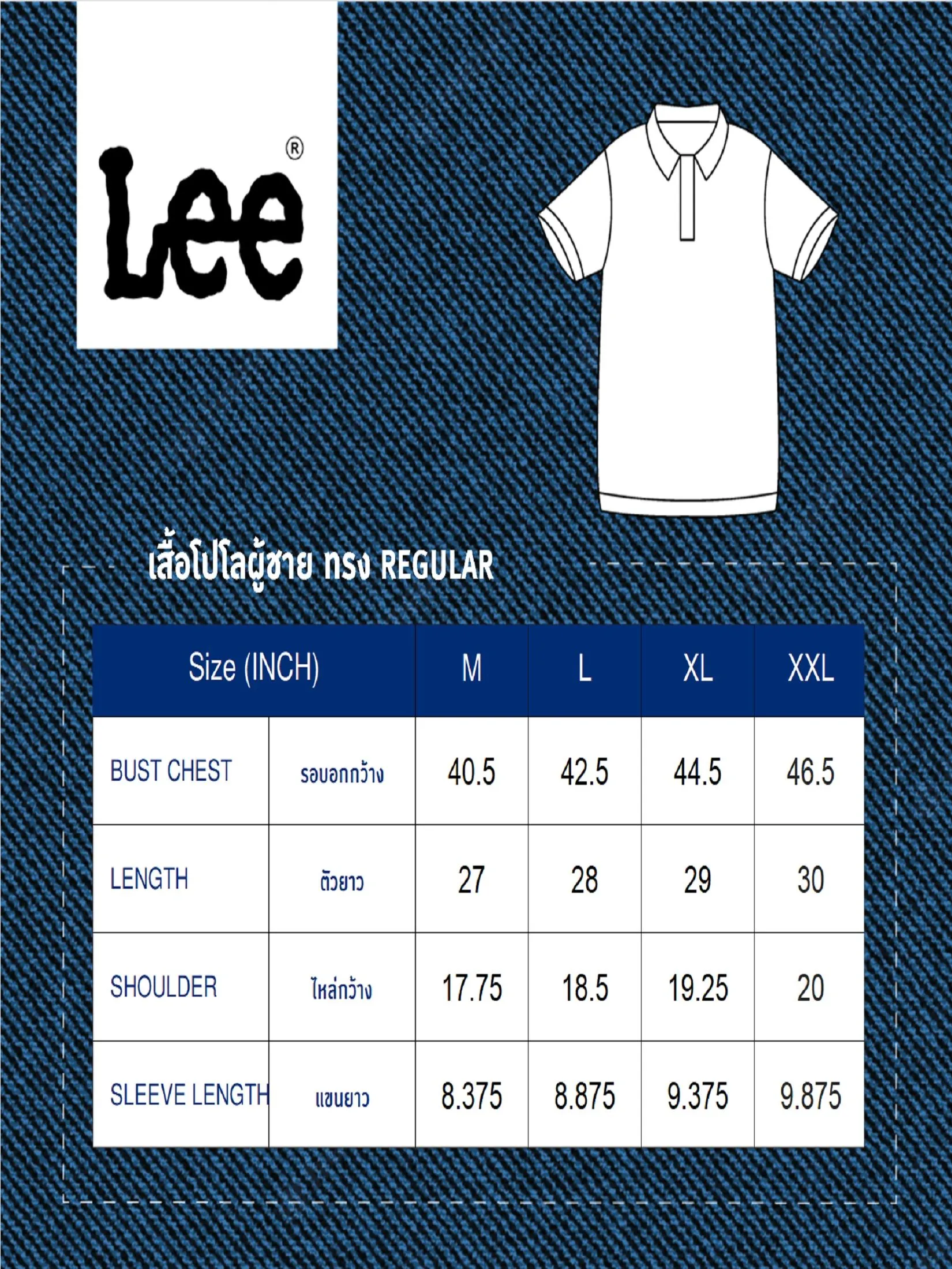 LEE Men's Polo Short Sleeve Regular Fit Black LEE Men's Polo Short Sleeve Regular Fit Black