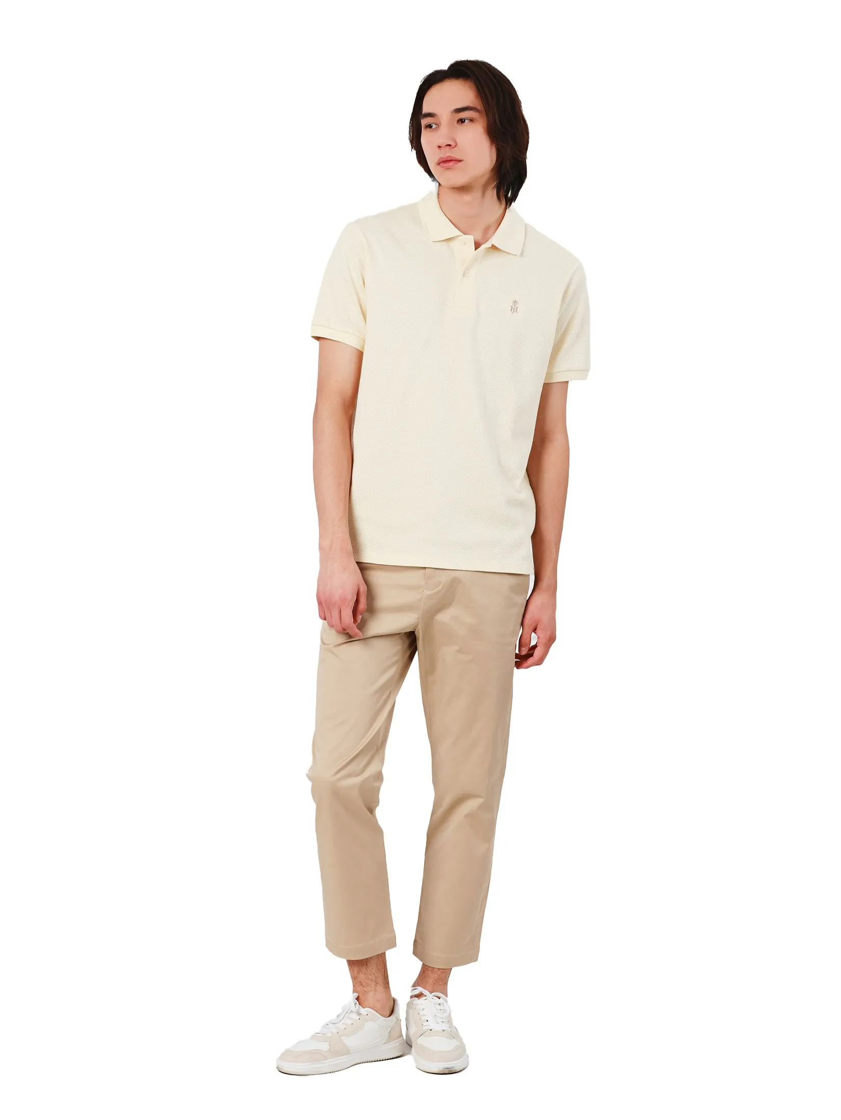 JOHN HENRY Men's Polo (Slim Fit) Rejuvenate Vacation Beige JOHN HENRY Men's Polo (Slim Fit) Rejuvenate Vacation Beige