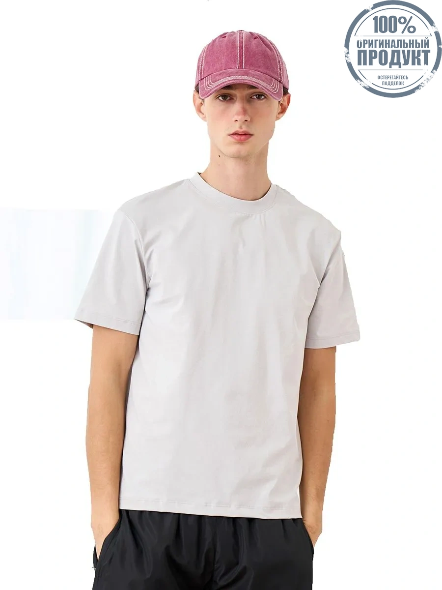 OASIS Men's short sleeve T-shirt Grey OASIS Men's short sleeve T-shirt Grey
