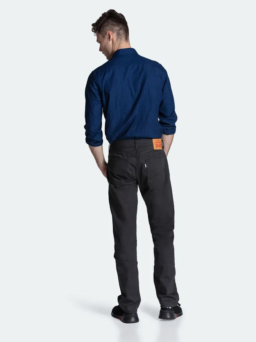 LEVI'S 505 Regular Graphite Saturated Slub Jeans 005050716 Grey LEVI'S 505 Regular Graphite Saturated Slub Jeans 005050716 Grey