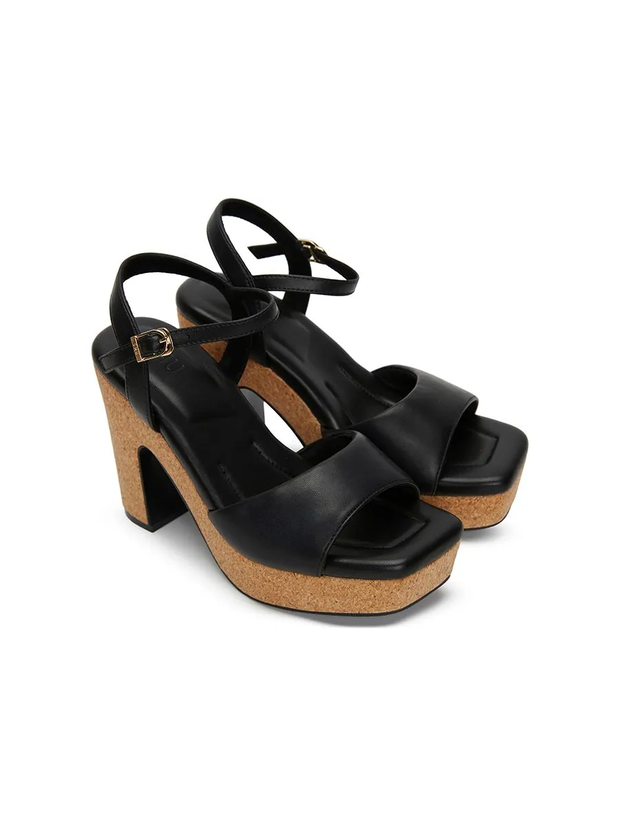 SHU WOMEN BEDDY WALK 4.5" ORIGINAL STRAPS SLEEK MULE - BLACK SHU WOMEN BEDDY WALK 4.5" ORIGINAL STRAPS SLEEK MULE - BLACK