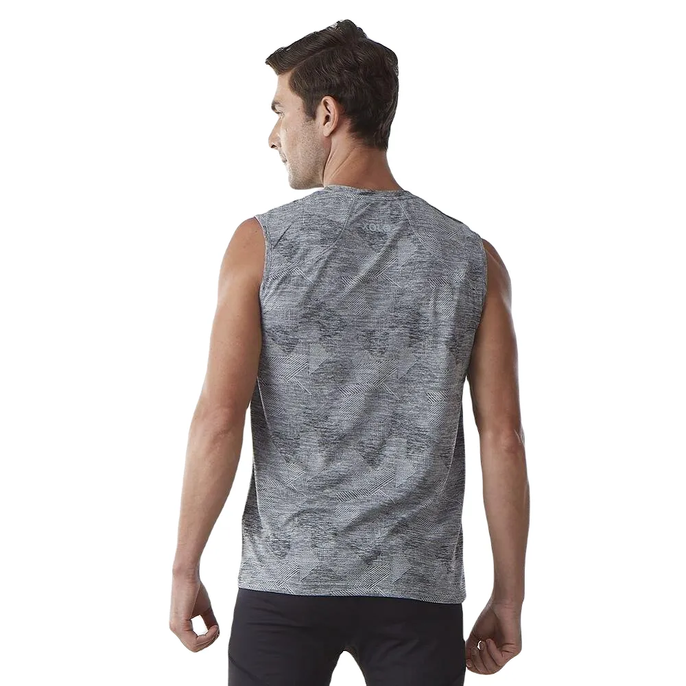 XOLO Grey Men's XOLO WEAVING WALL TANK TOPS (040028) XOLO Grey Men's XOLO WEAVING WALL TANK TOPS (040028)
