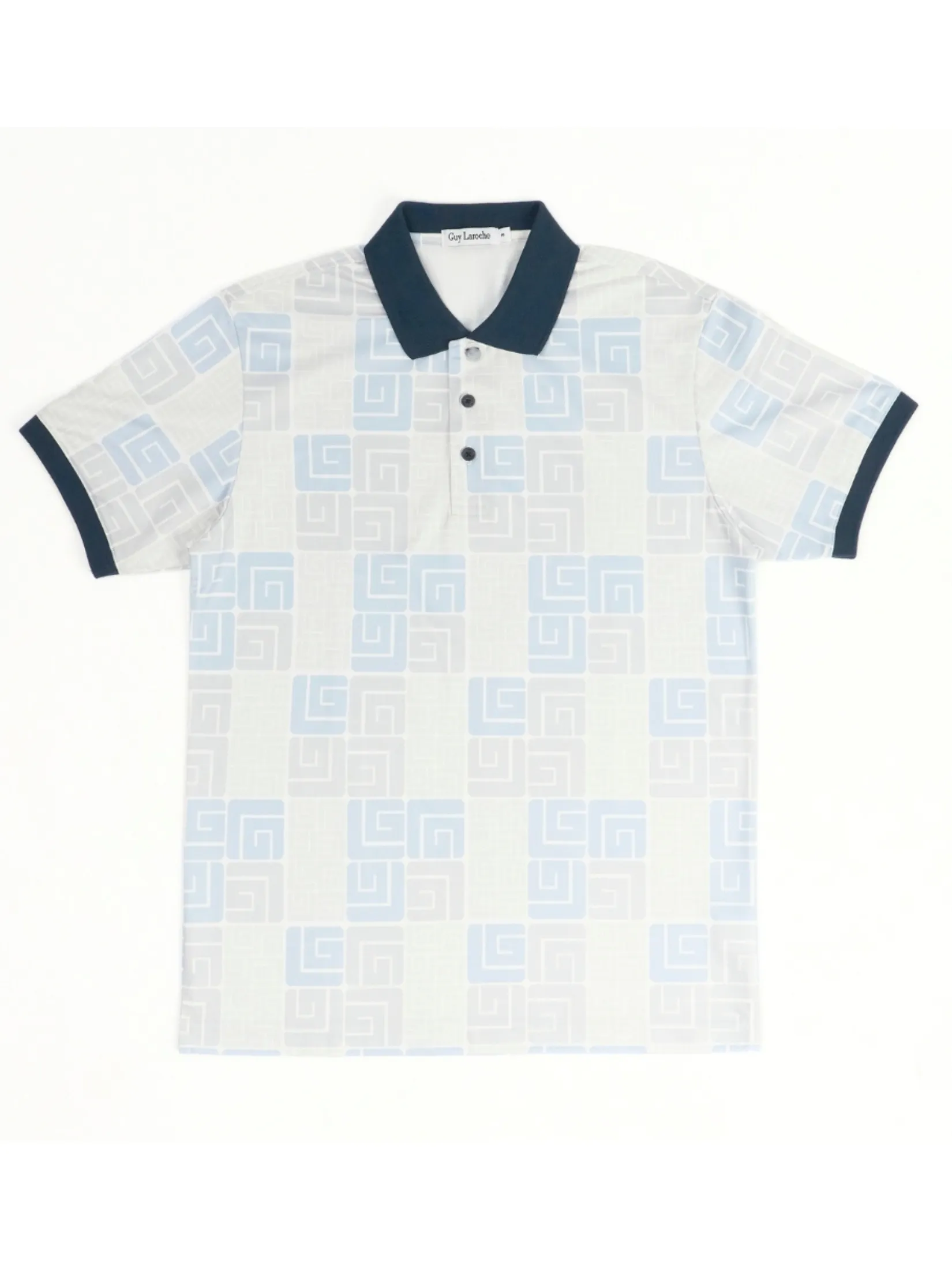 GUY LAROCHE MENWEAR Men's Polo Shirt BKL7301W5BUL2 - Blue GUY LAROCHE MENWEAR Men's Polo Shirt BKL7301W5BUL2 - Blue